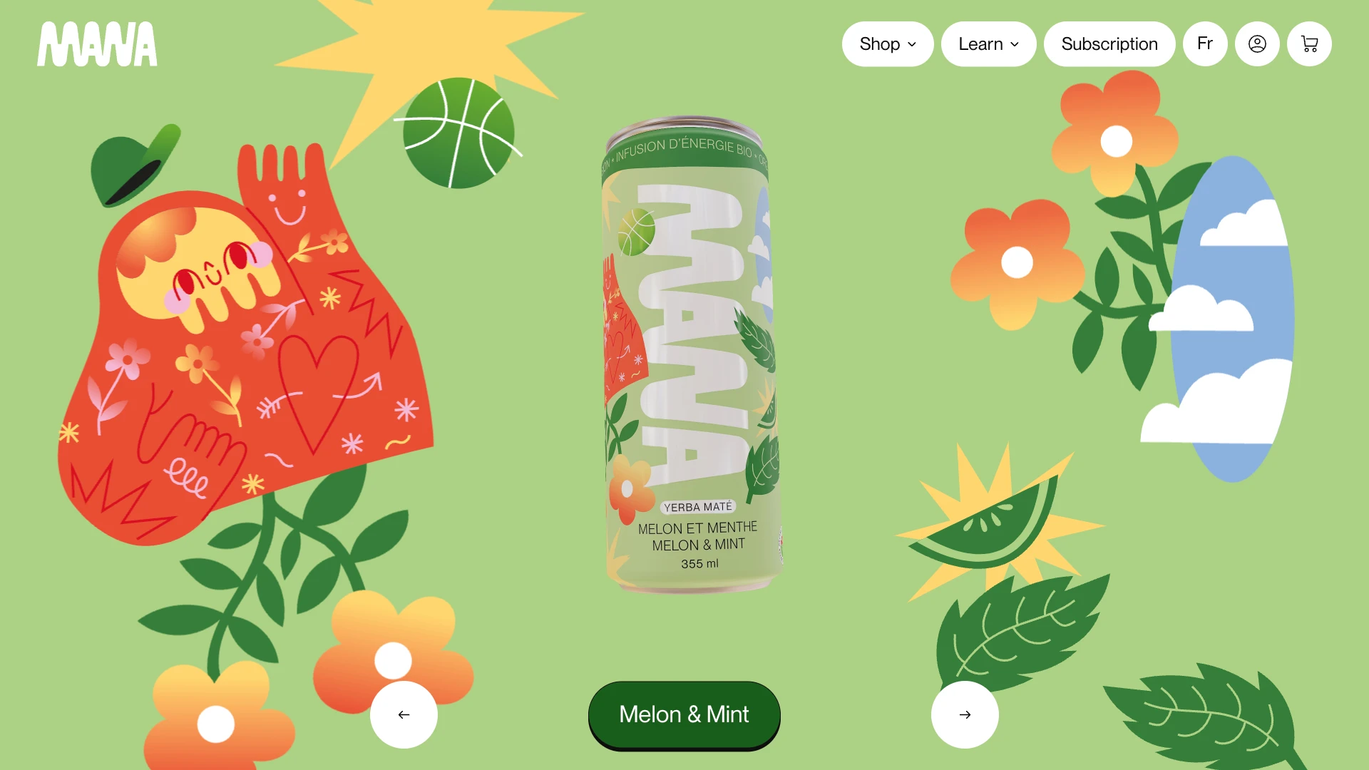 MANA yerba mate element preview