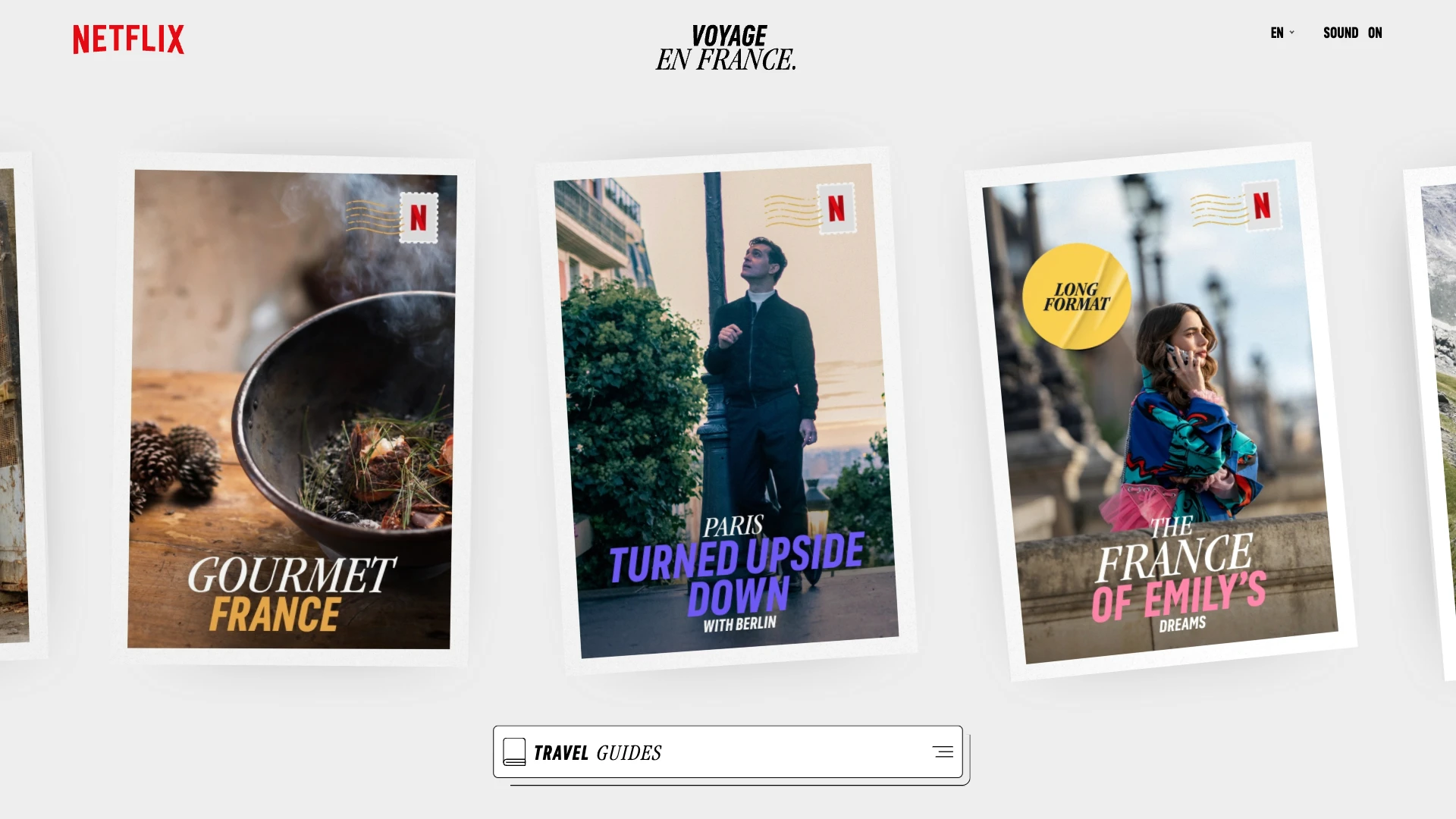 Voyage en France - Netflix element preview