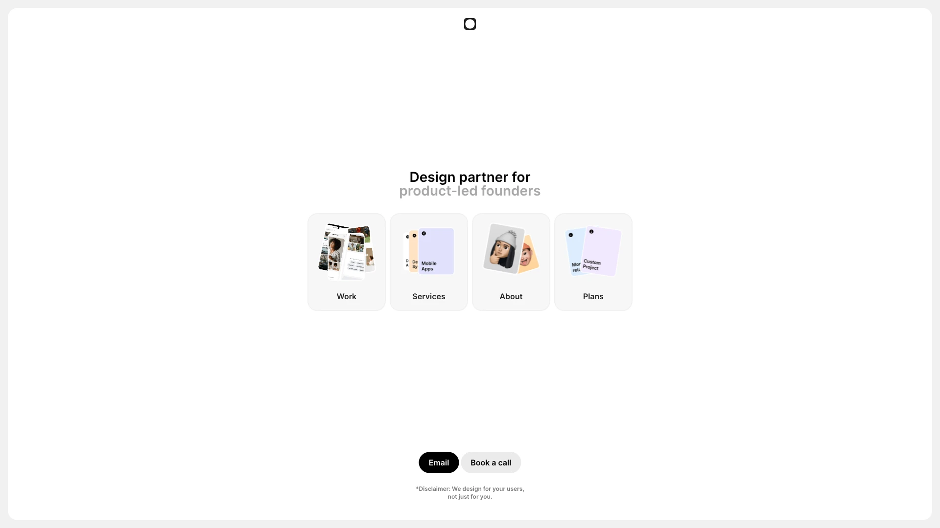The Outline Design element preview