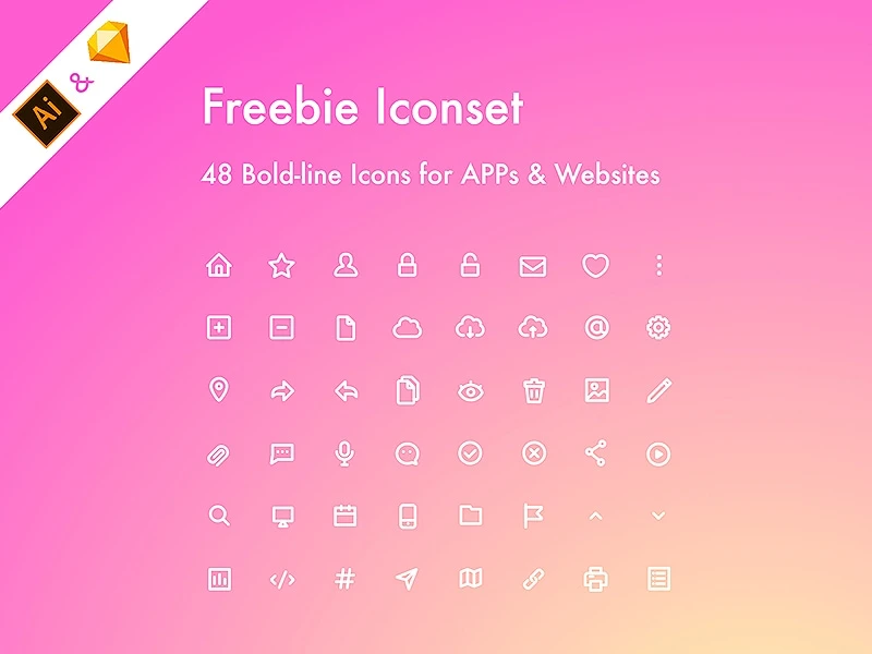 48 Freebie Icons freebie preview