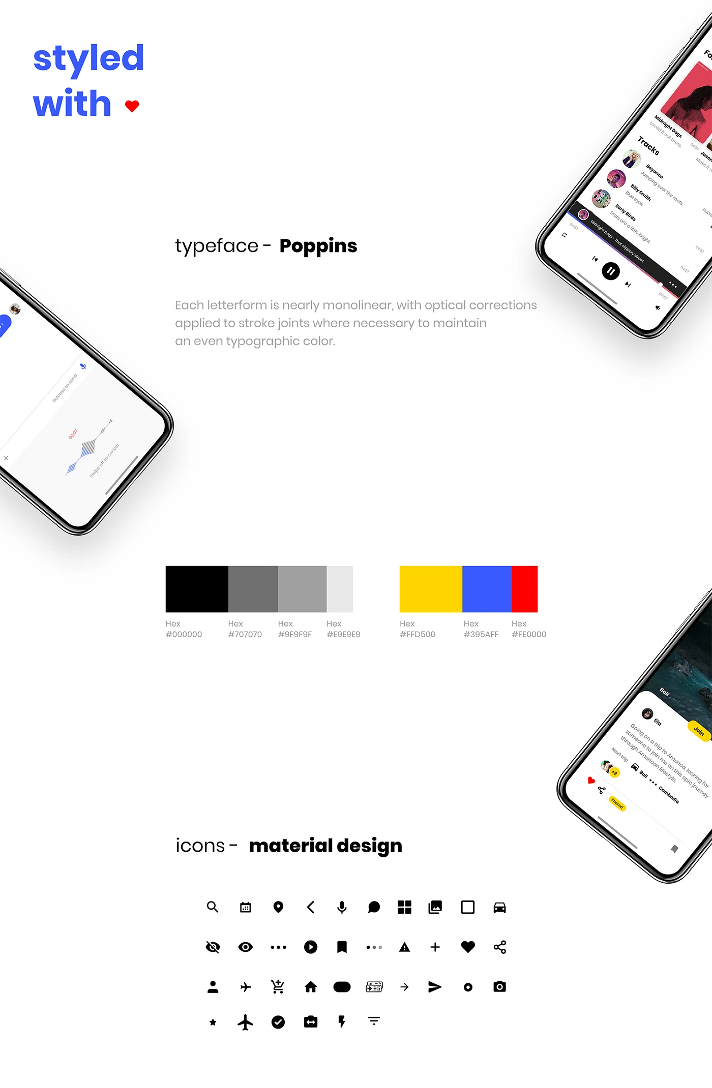 Backpack - UI Kit Free for Adobe XD - 3