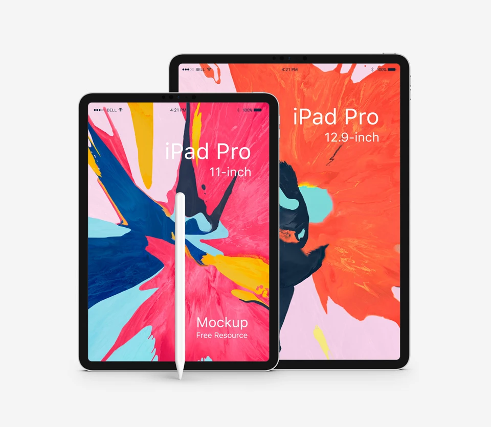 iPad Pro 2018 Mockups - 1
