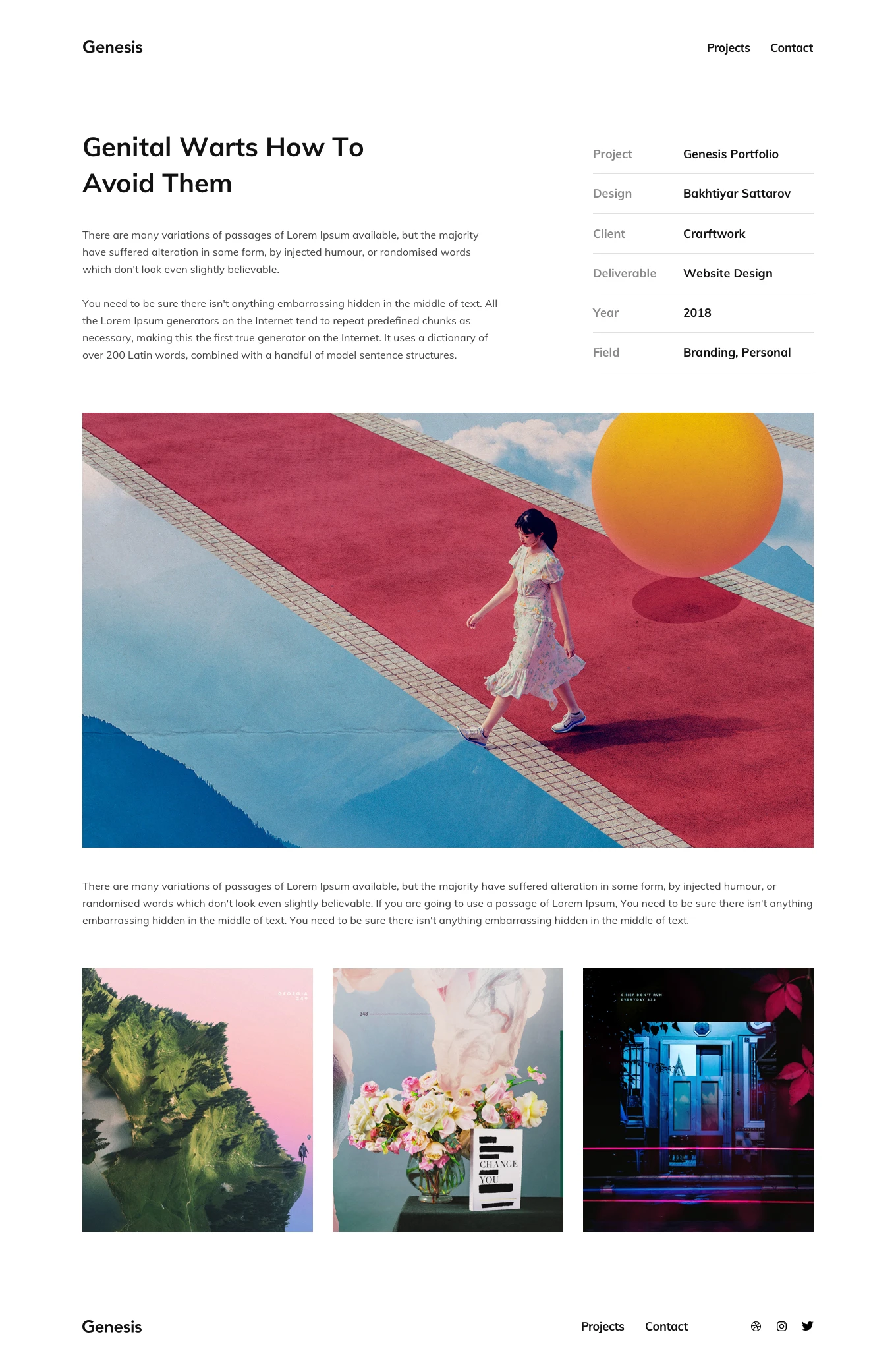 Genesis Portfolio Template - 2