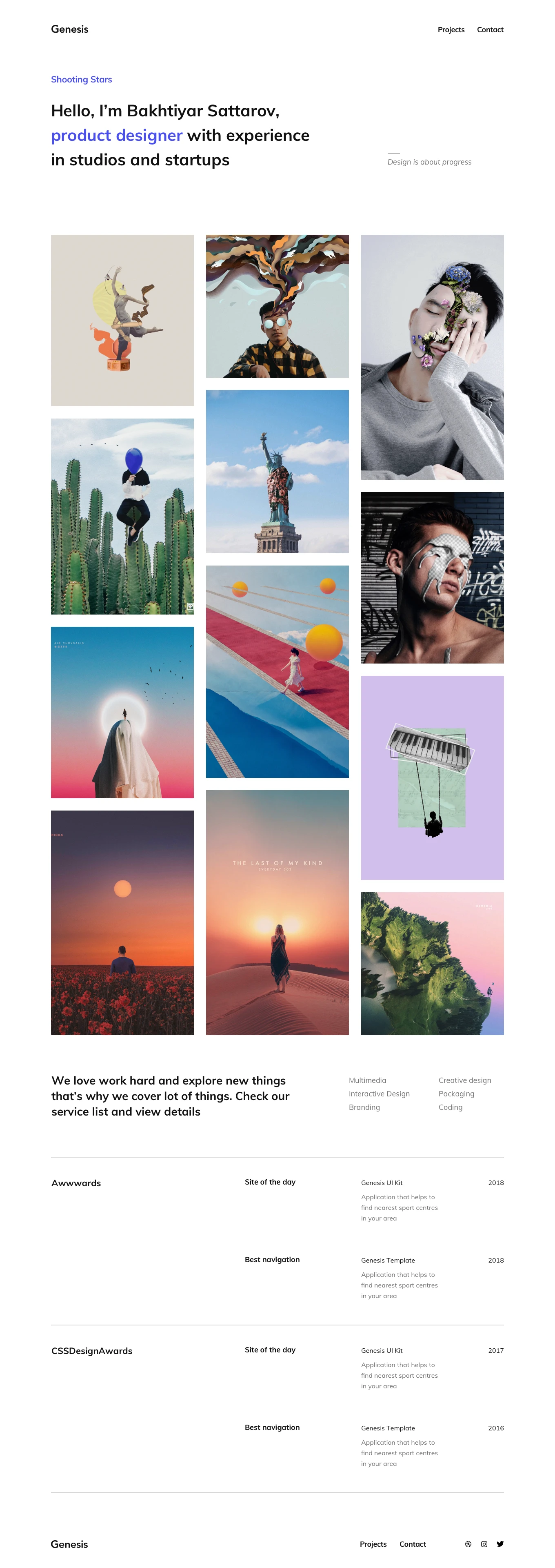 Genesis Portfolio Template - 1