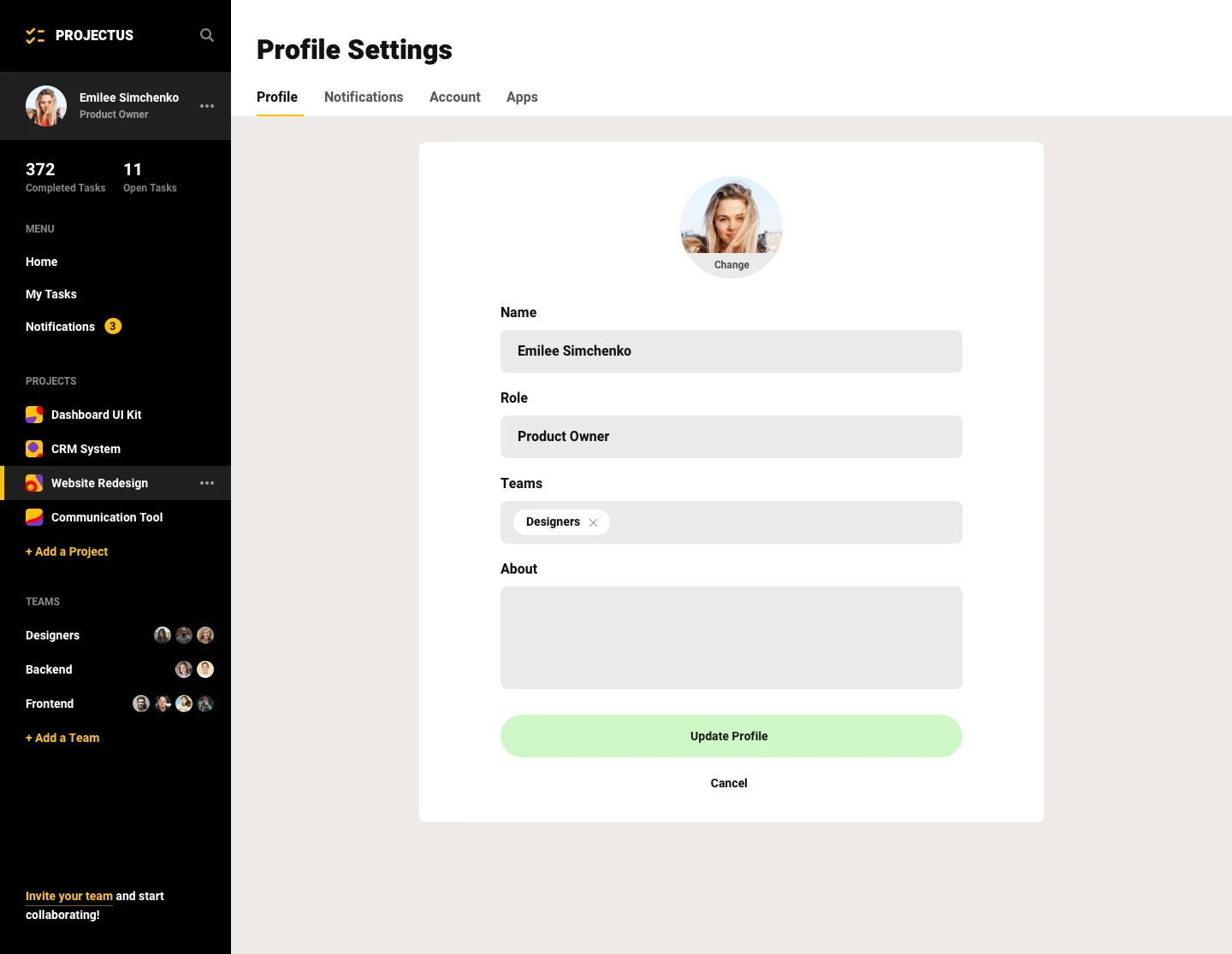 Project Management Tool UI Kit - 7