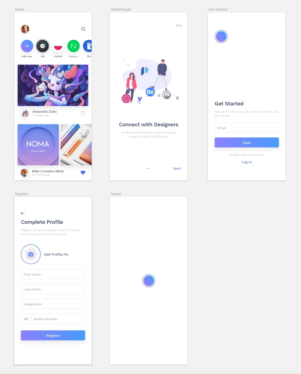 Social App for Designers - 1
