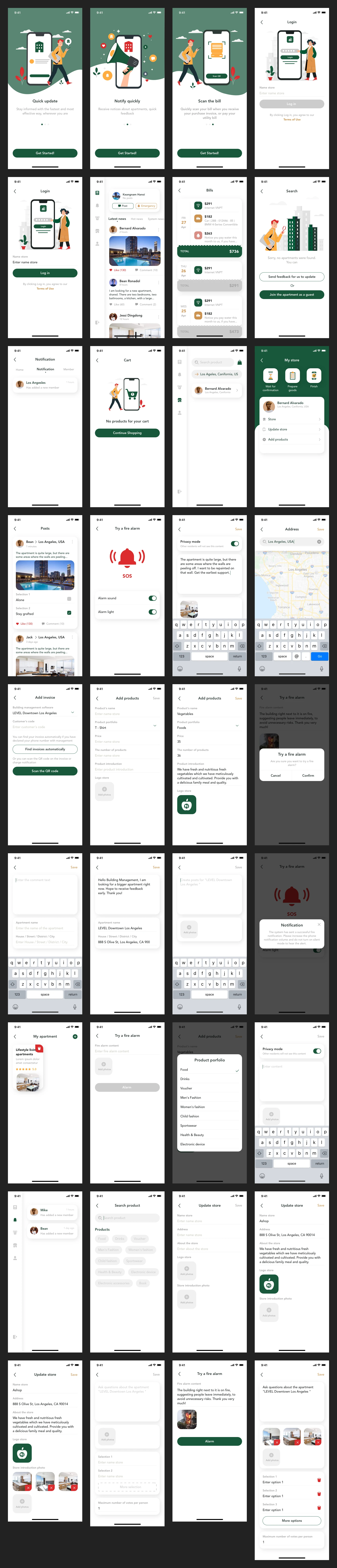 Apart - Smart Home App Free UI Kit - 1