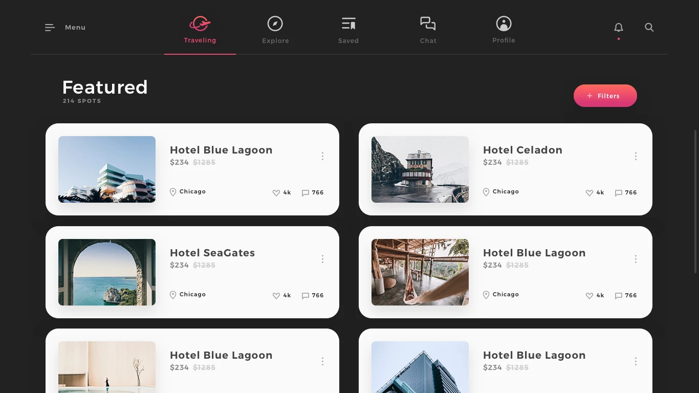 Atlas - Free Mobile UI Kit - 4