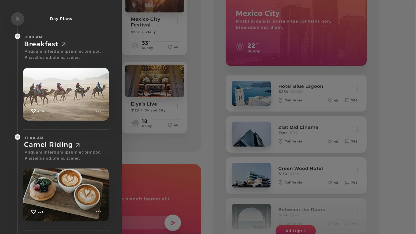 Atlas - Free Mobile UI Kit - 8