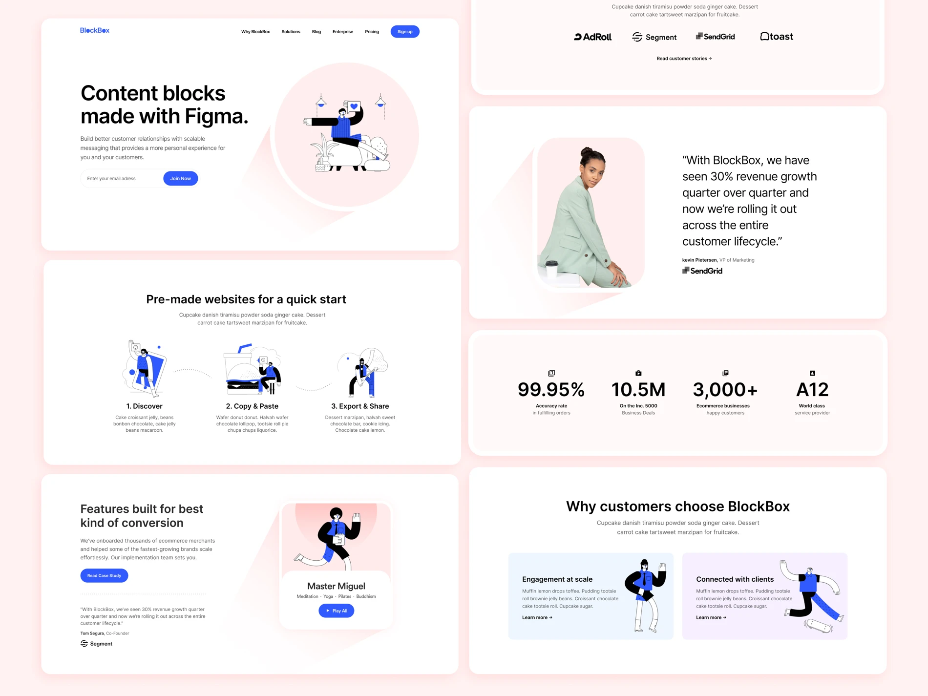 Blockbox Wireframe UI Kit for Figma - 2