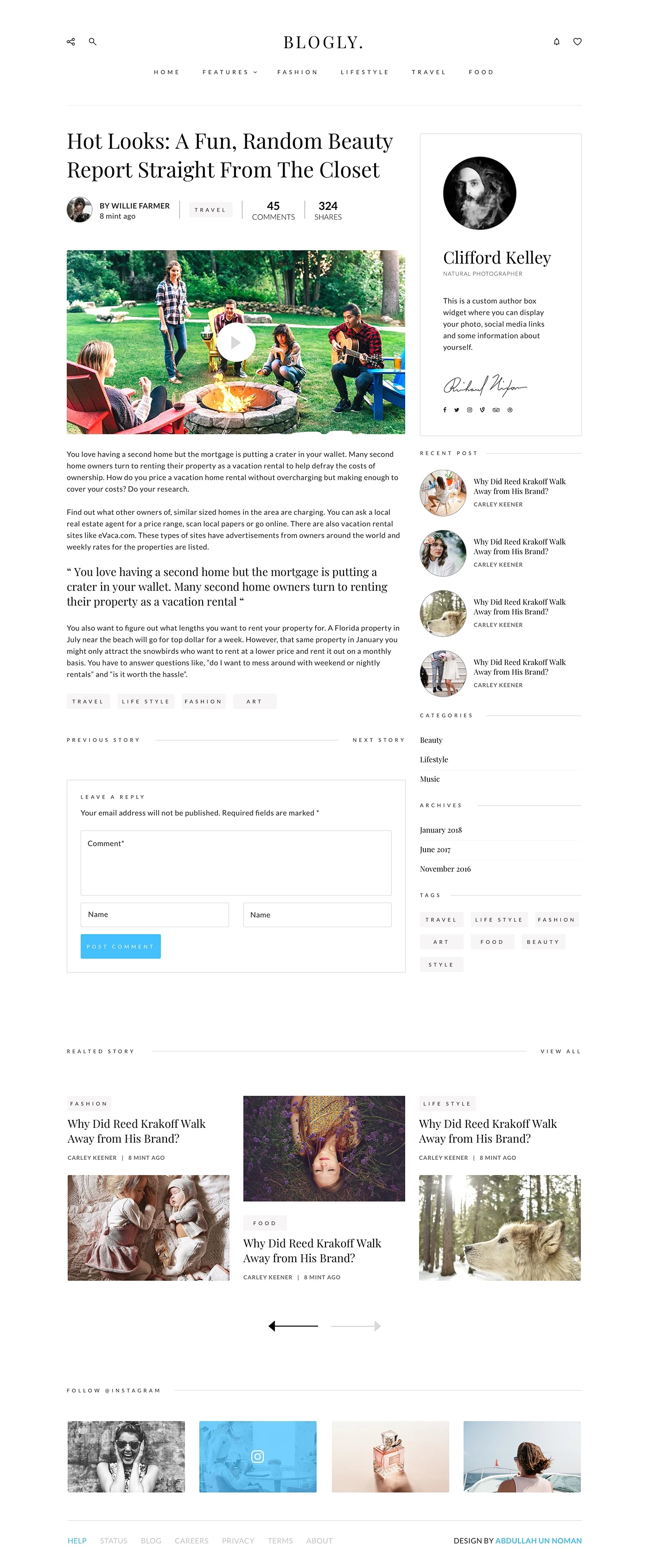 Blogly Theme - 2