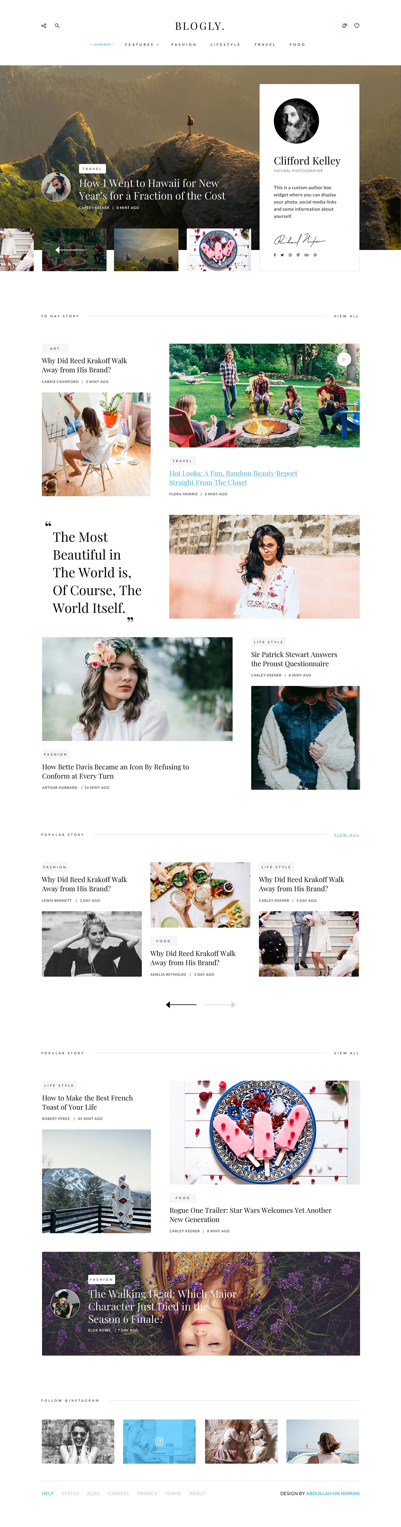 Blogly Theme - 1