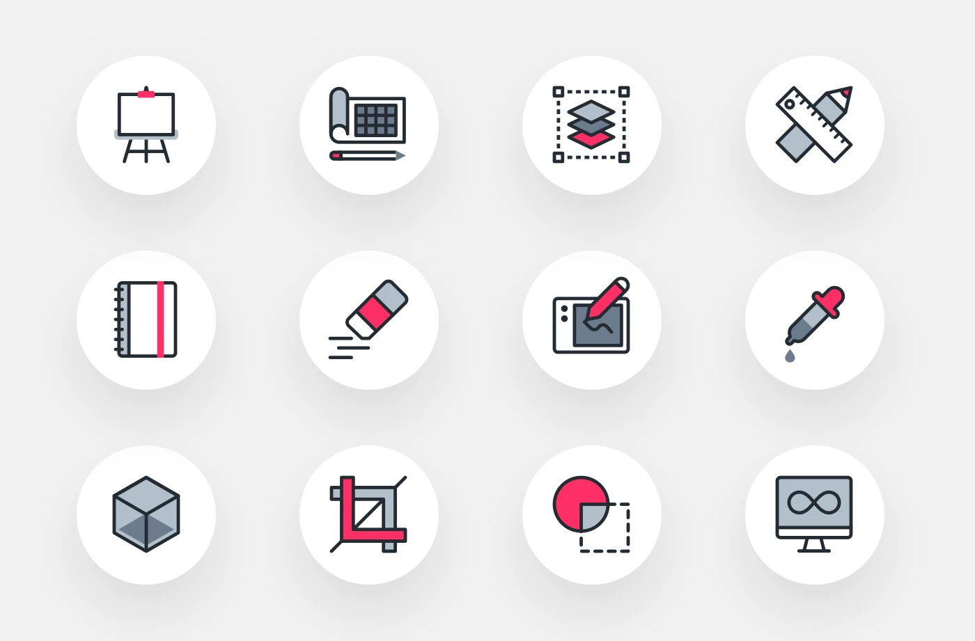 Design Tools Free Icon Pack - 1