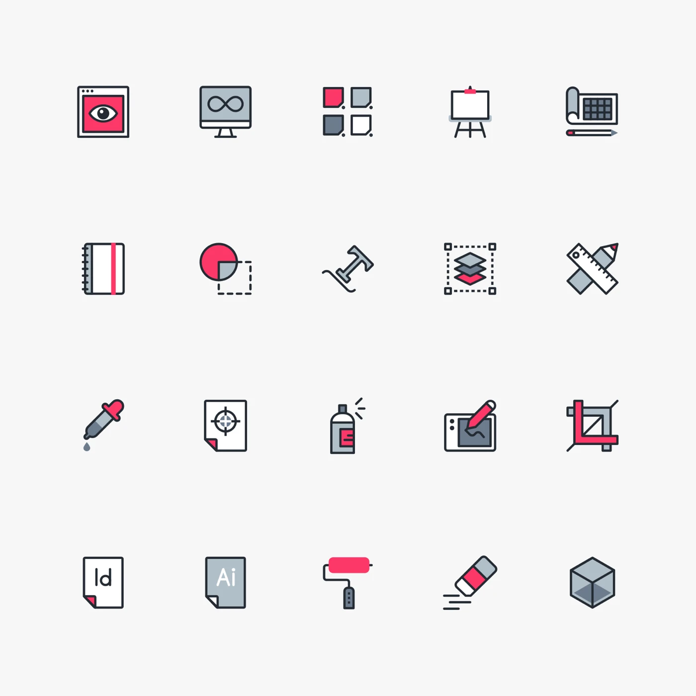 Design Tools Free Icon Pack - 2