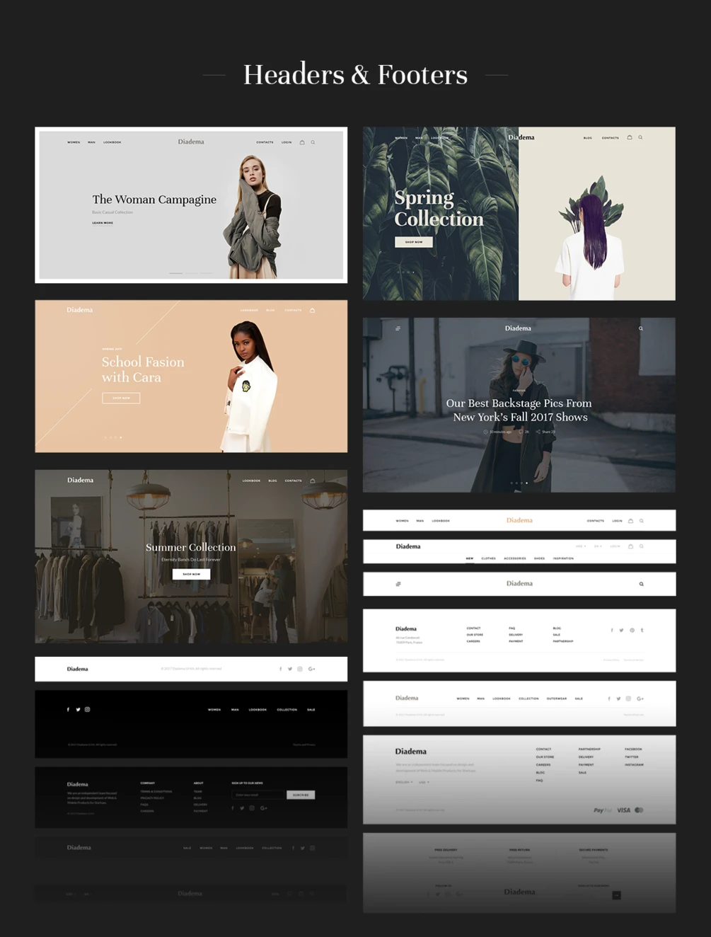 Diadema – UI Kit Web eCommerce - 2