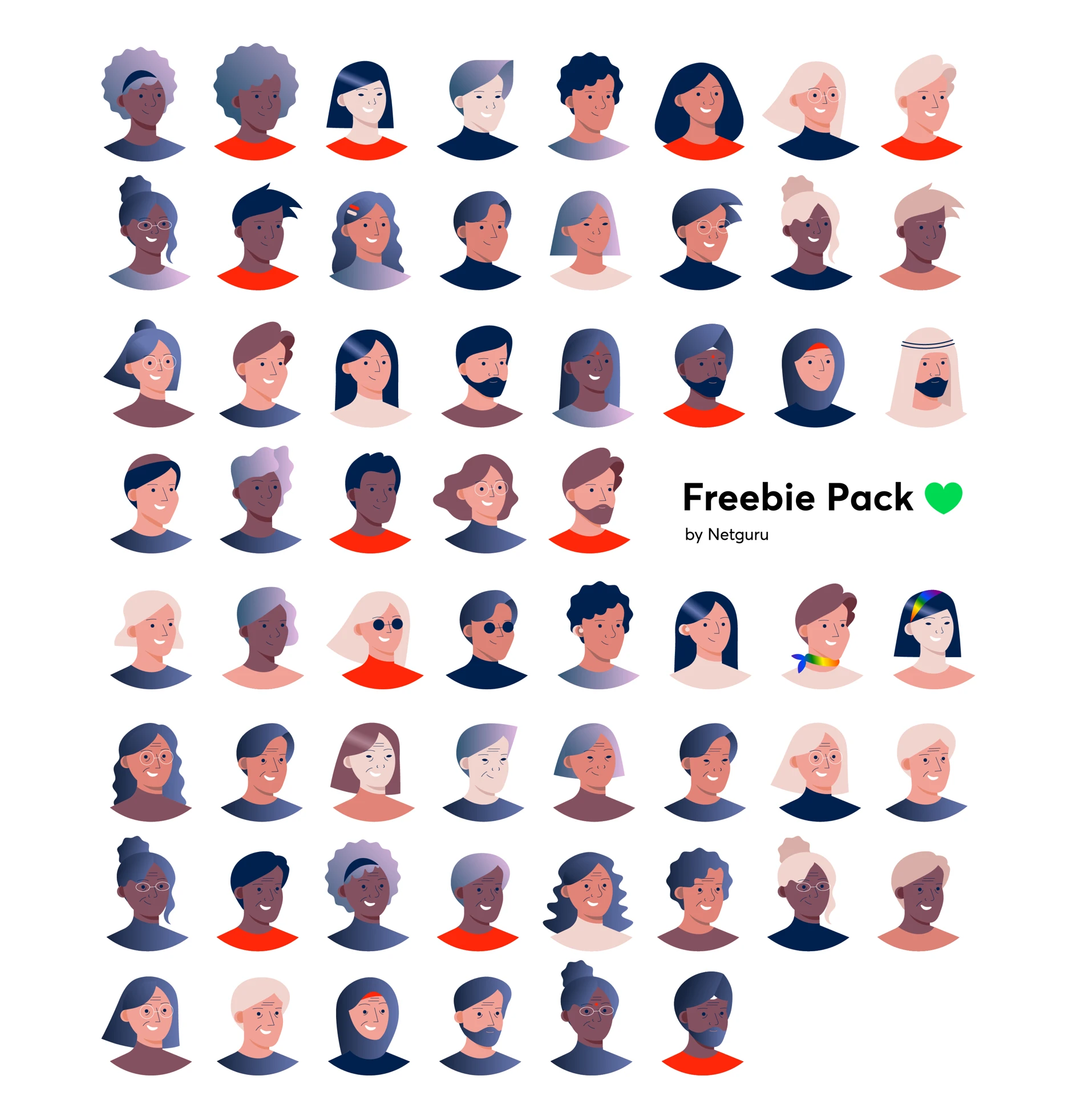 Diversity Avatars - 1
