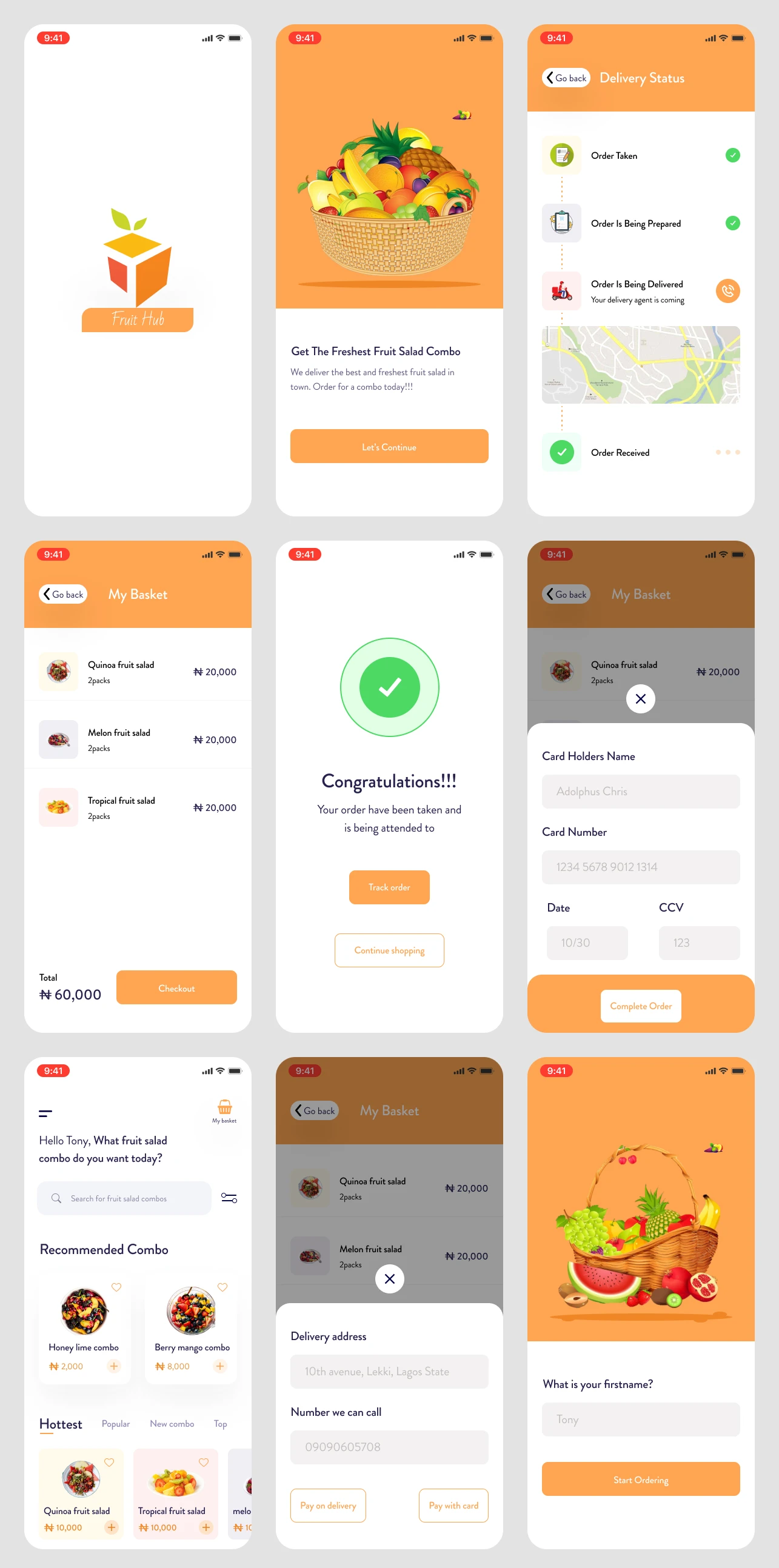 Ecommerce Mobile - Free UI Kit for Figma - 1
