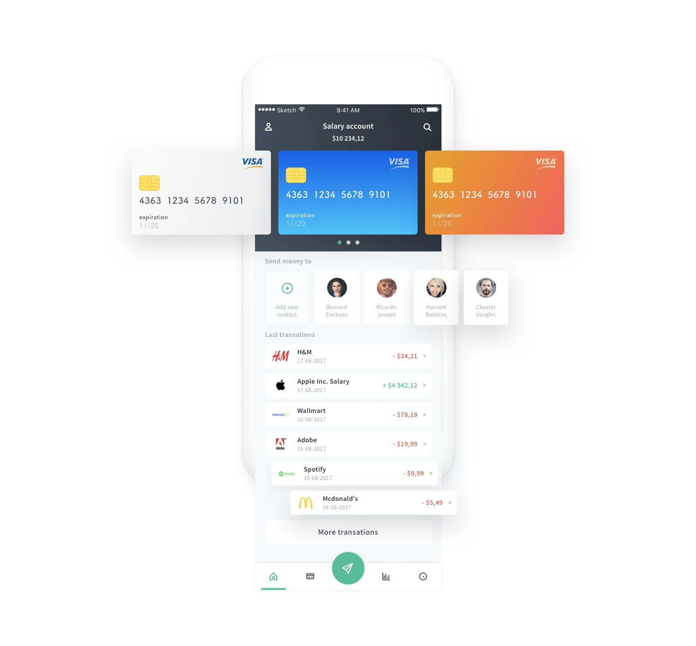 Free Finance UI Kit - 3