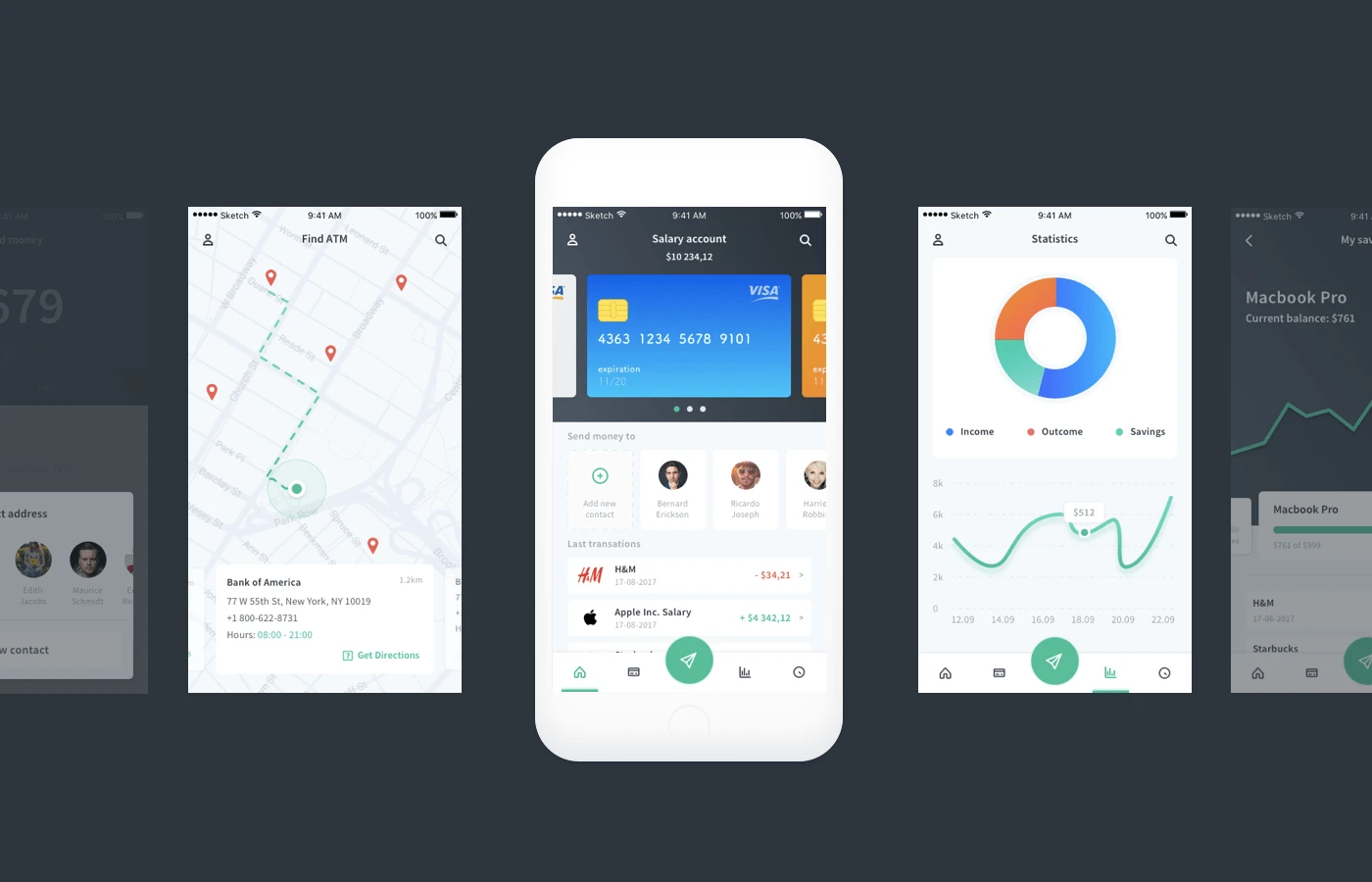 Free Finance UI Kit - 4