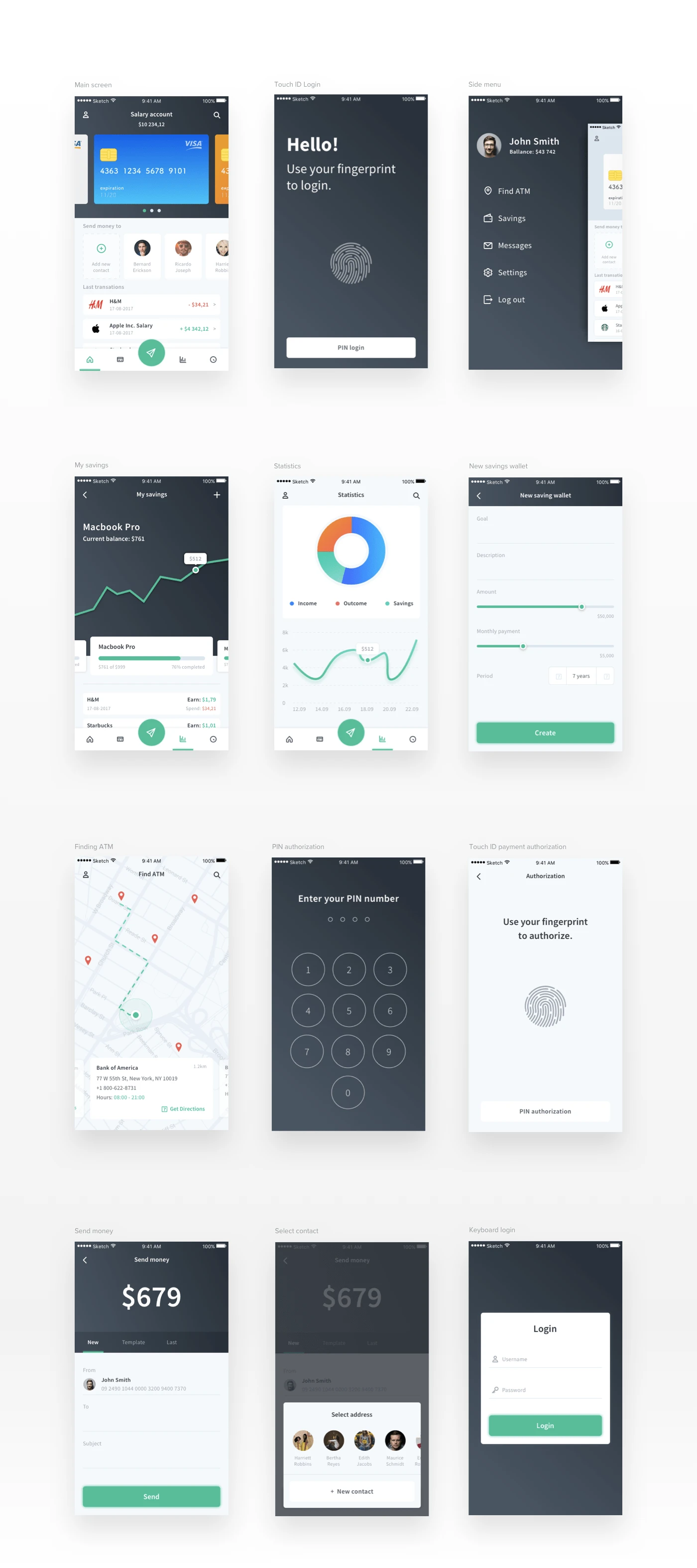 Free Finance UI Kit - 6