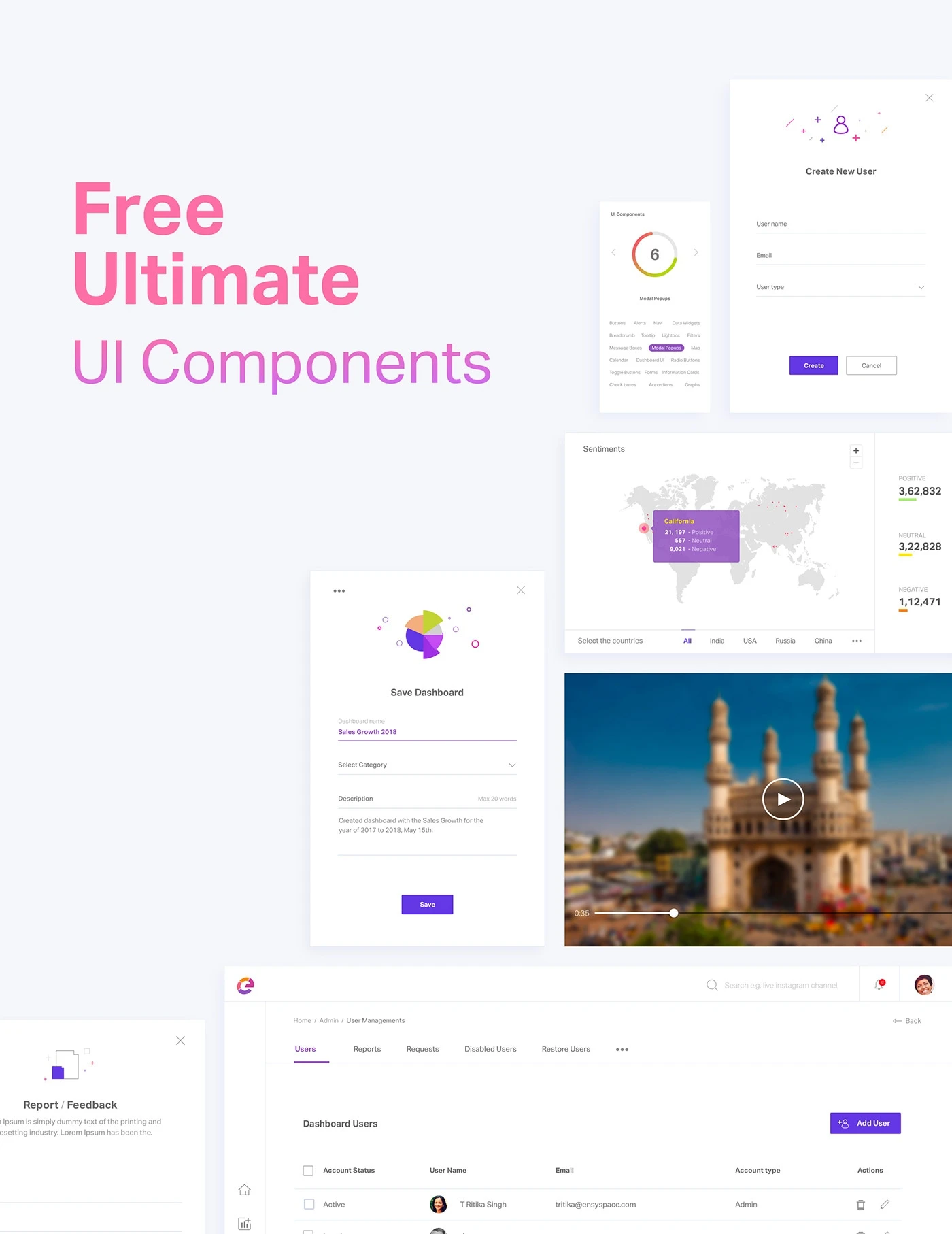 Free Ultimate UI Elements - 1