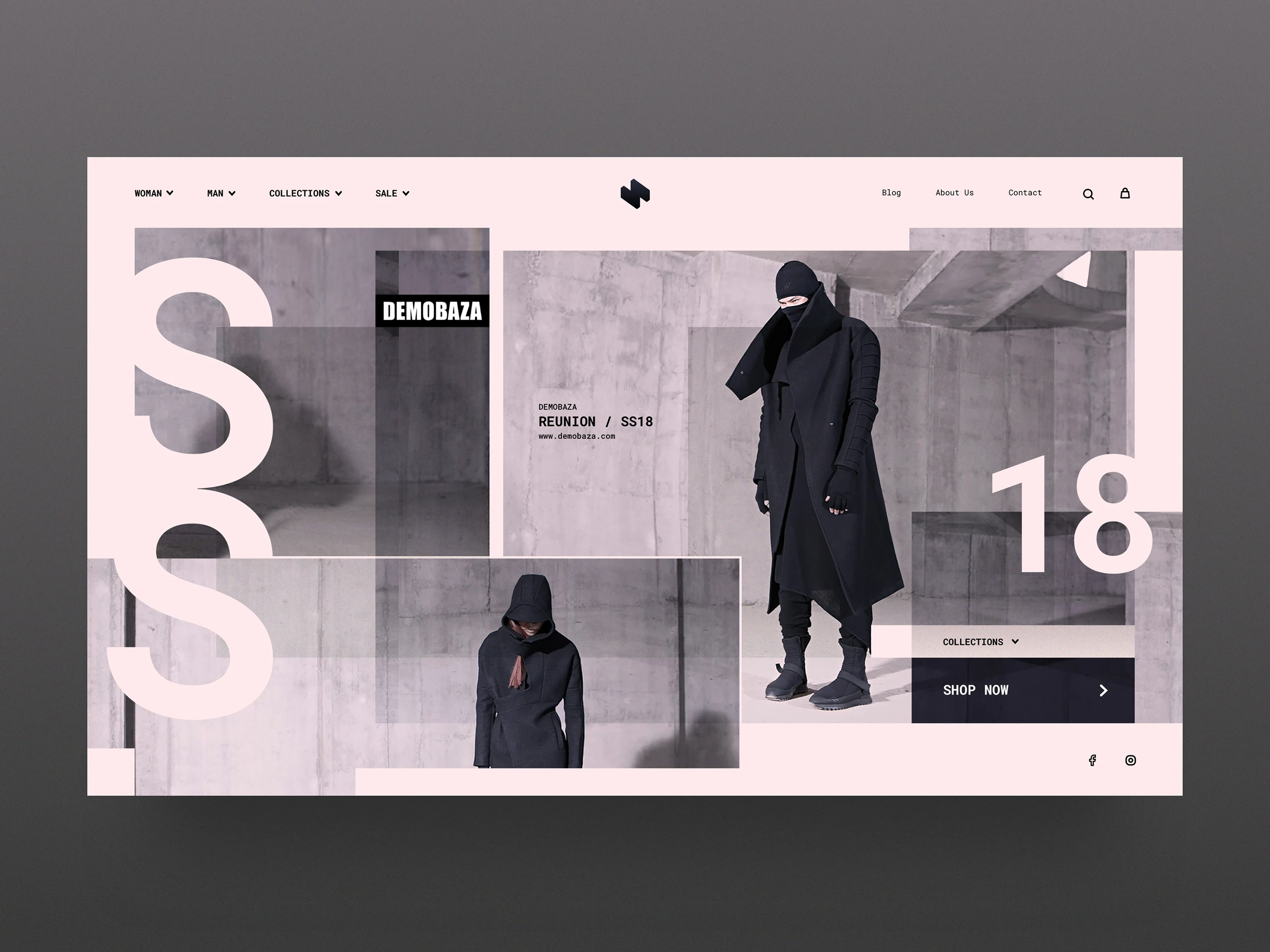 HeaderZ - Free UI Kit - 8