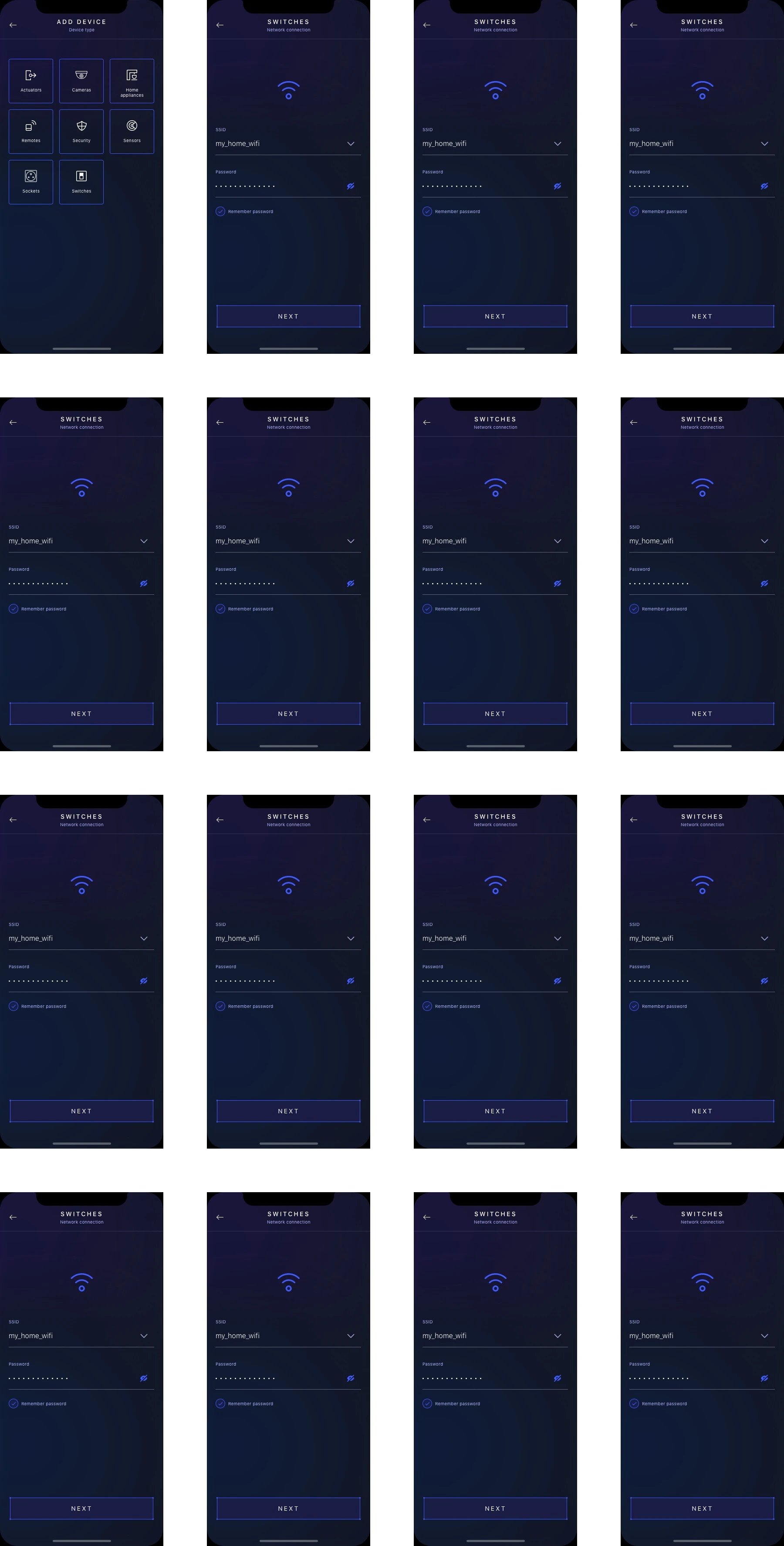 HIVO Smart Home UI Kit - 4