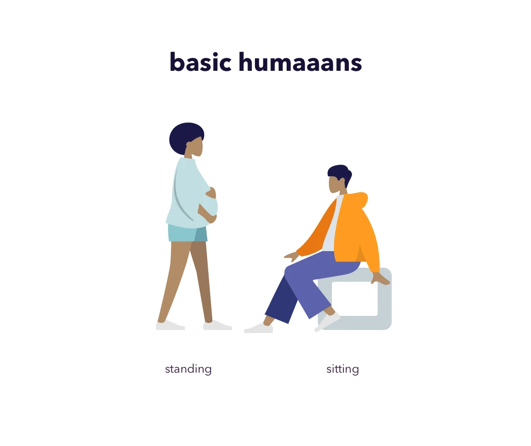 Humaaans: Mix & Match illustration library - 10