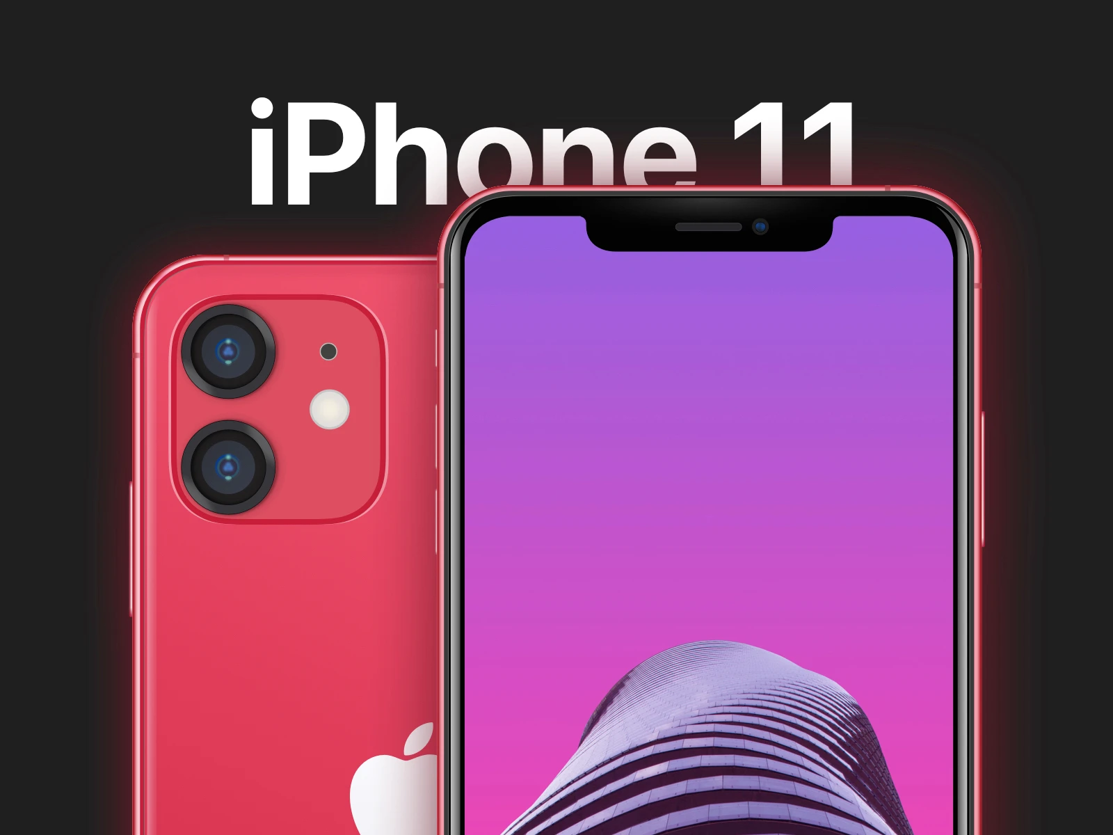 iPhone 11 Mockups for Sketch - 1