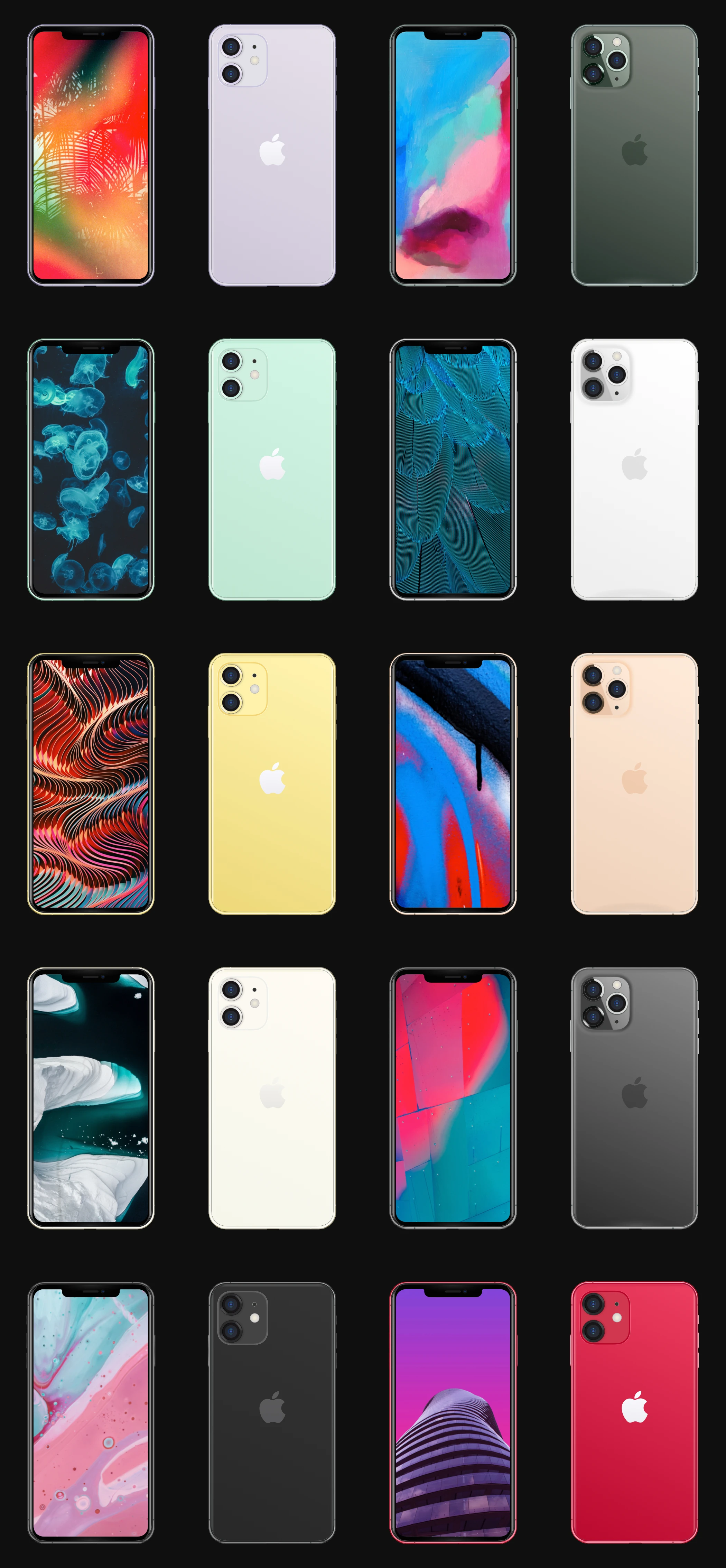 iPhone 11 Mockups for Sketch - 3
