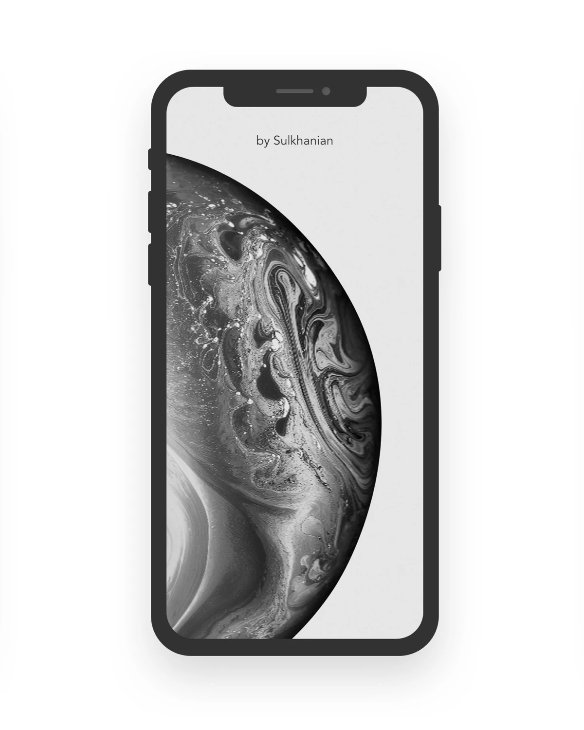 iPhone XS Super Flat Mockup - 2