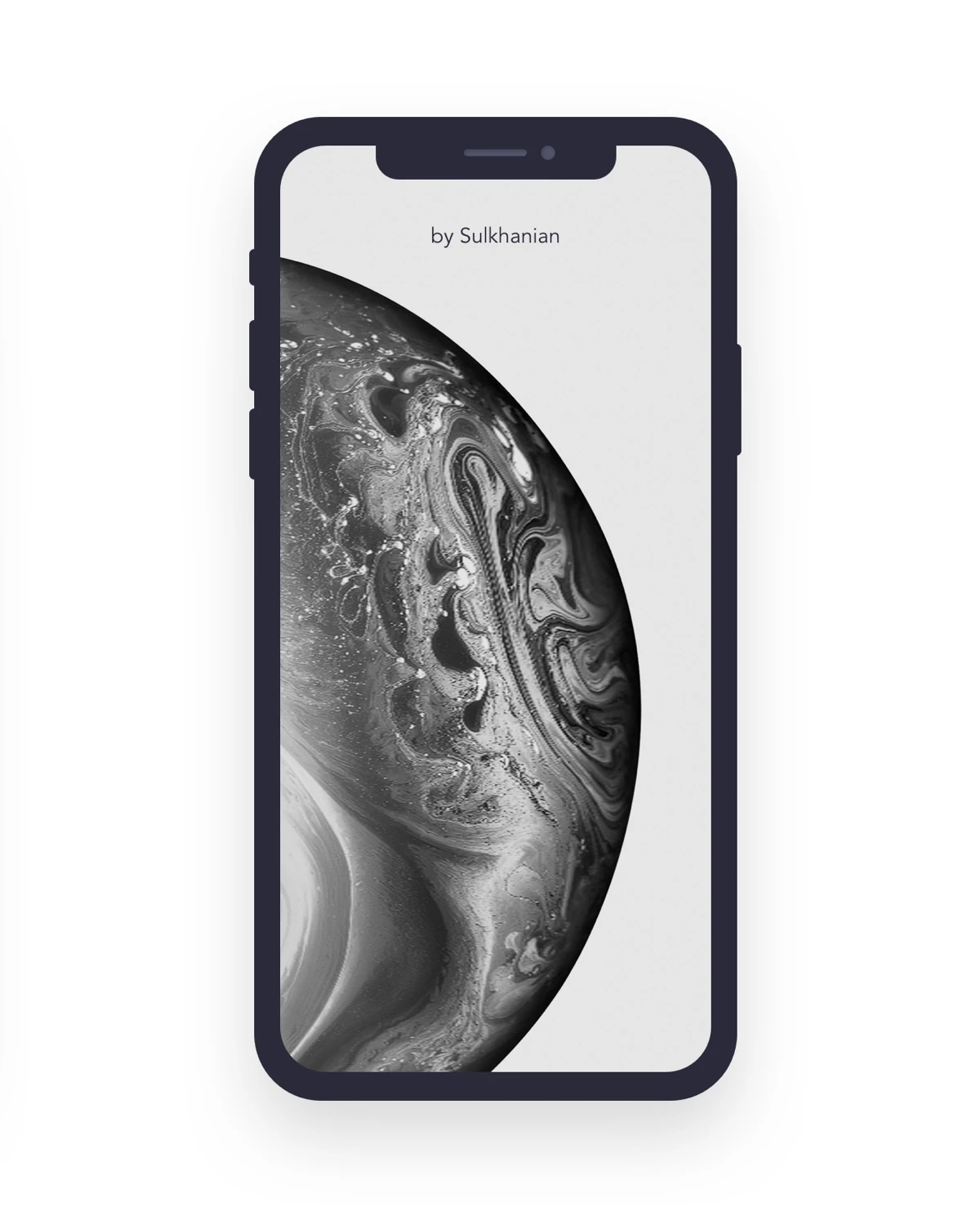 iPhone XS Super Flat Mockup - 3