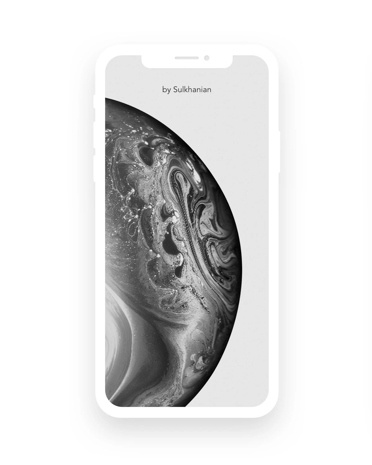iPhone XS Super Flat Mockup - 1