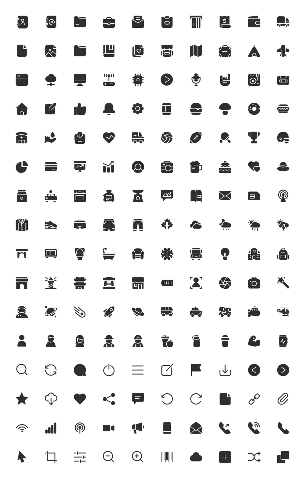 Senja Icons - 3
