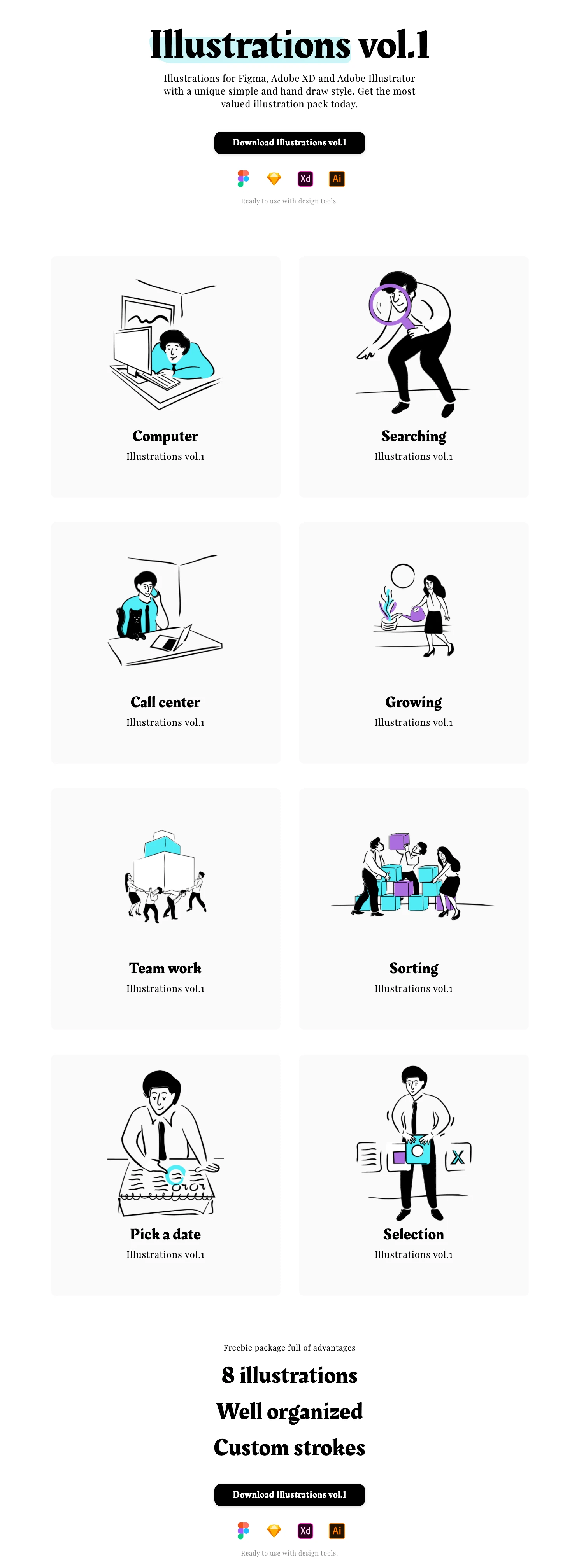 Illustrations vol.1 - 1