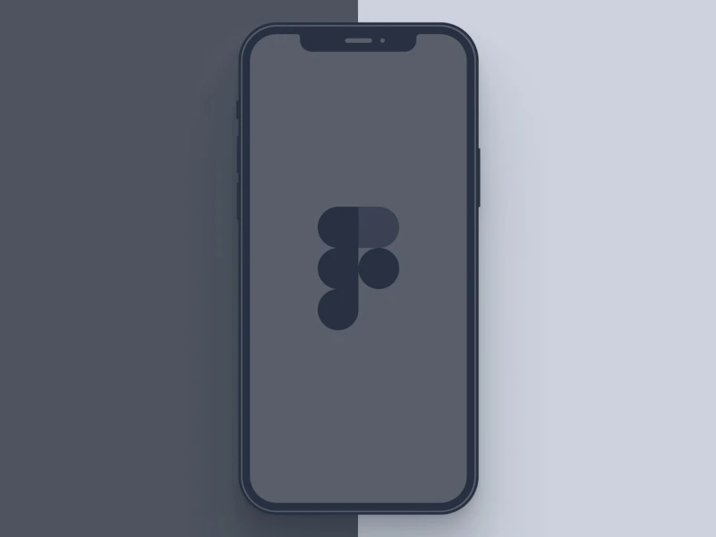 iPhone 12 Pro Free Mockup for Figma freebie preview