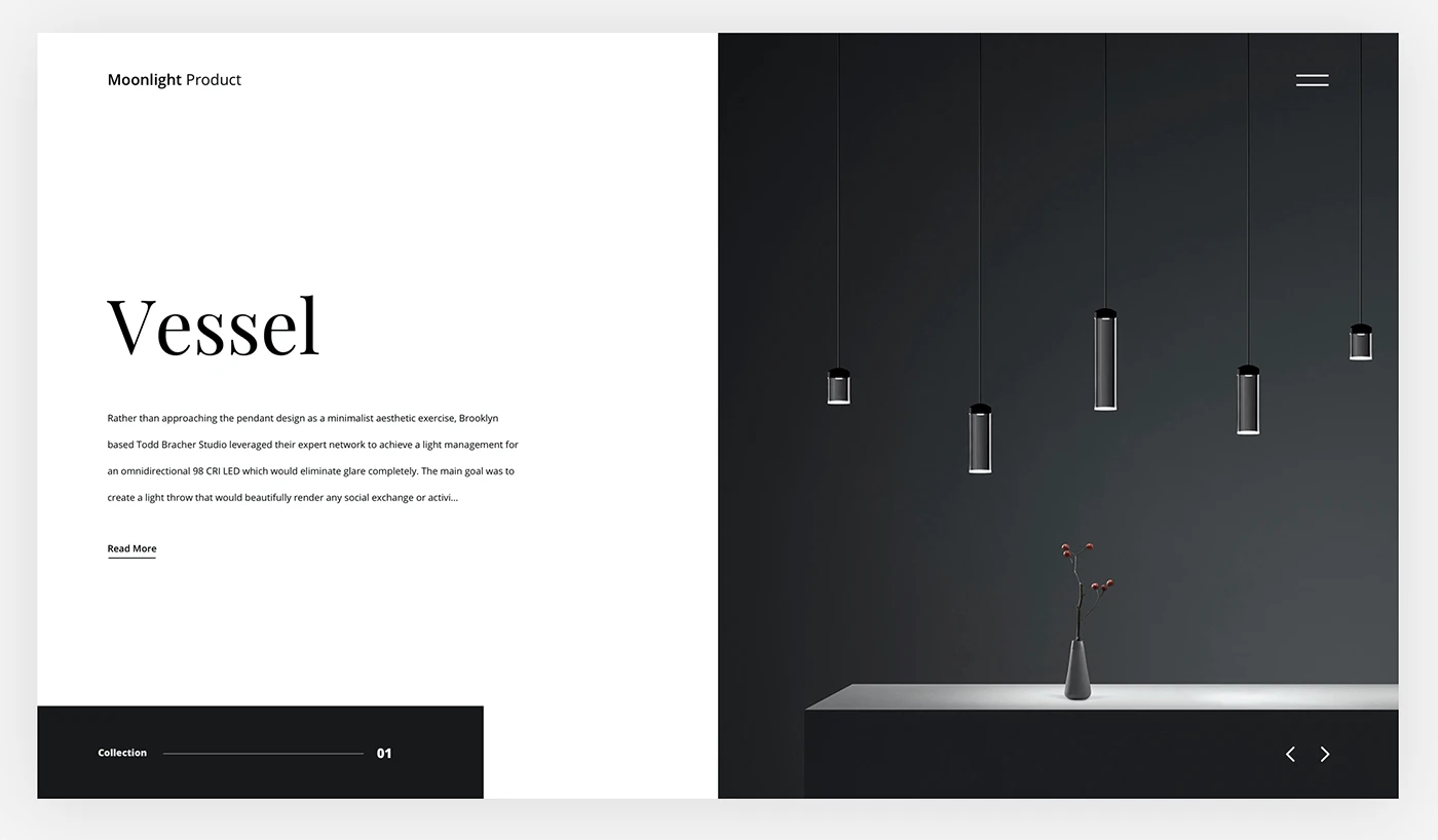 Moonlight Product Website - 1