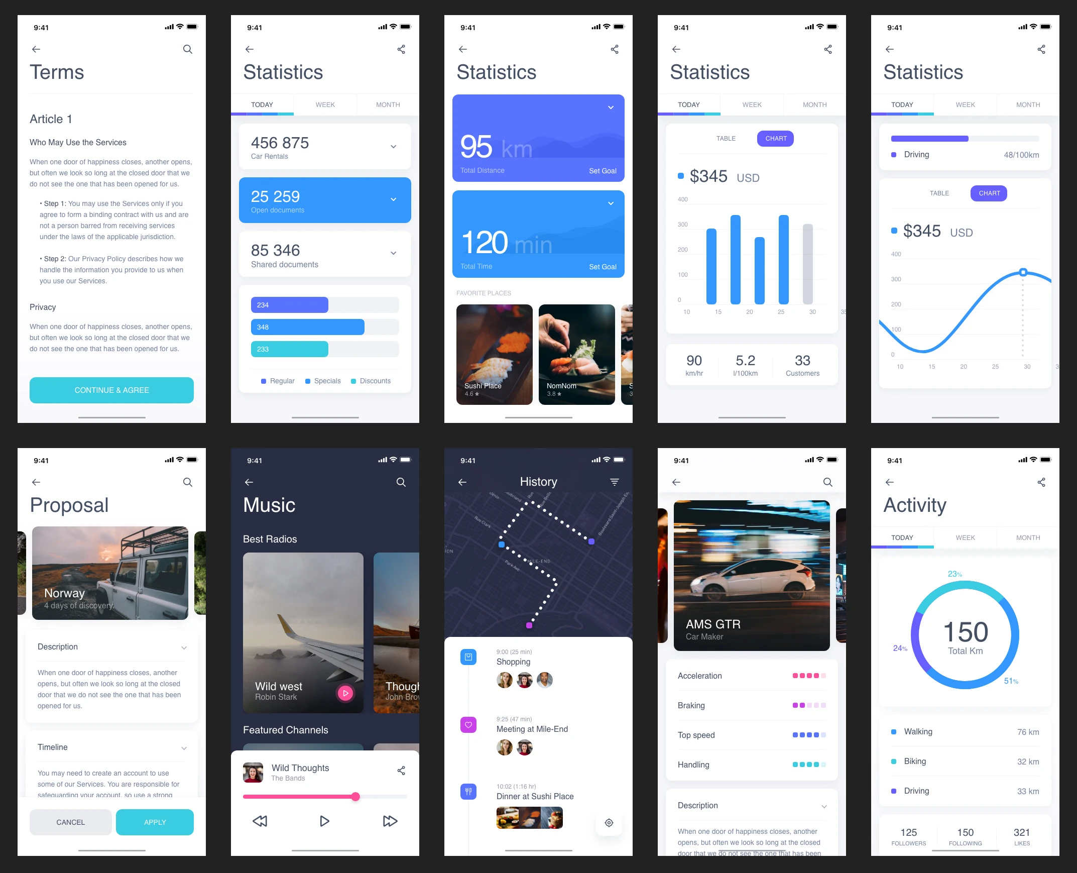 Navigo UI Kit for Adobe XD - 3