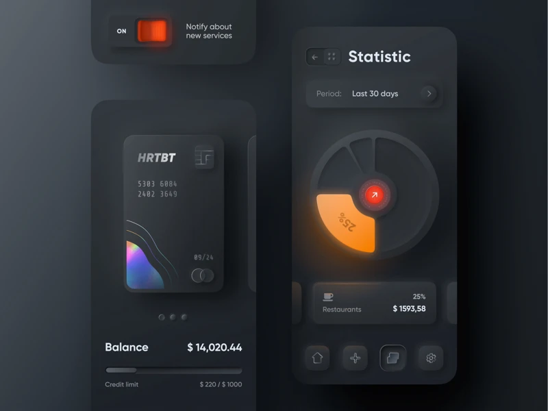 Neomorphism 2.0 Guide for Figma freebie preview