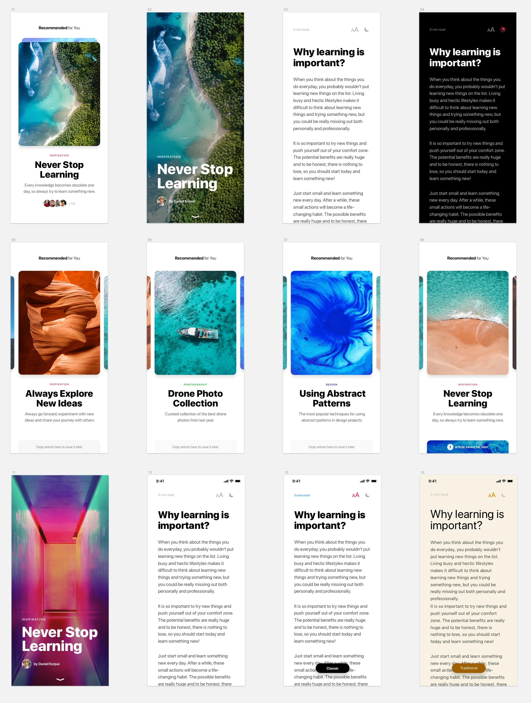 News App Concept Template - 1