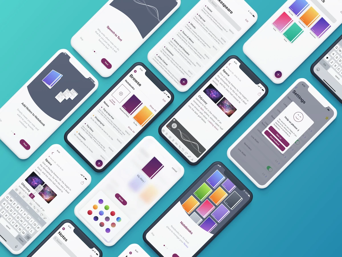 Penman App UI Kit - 1