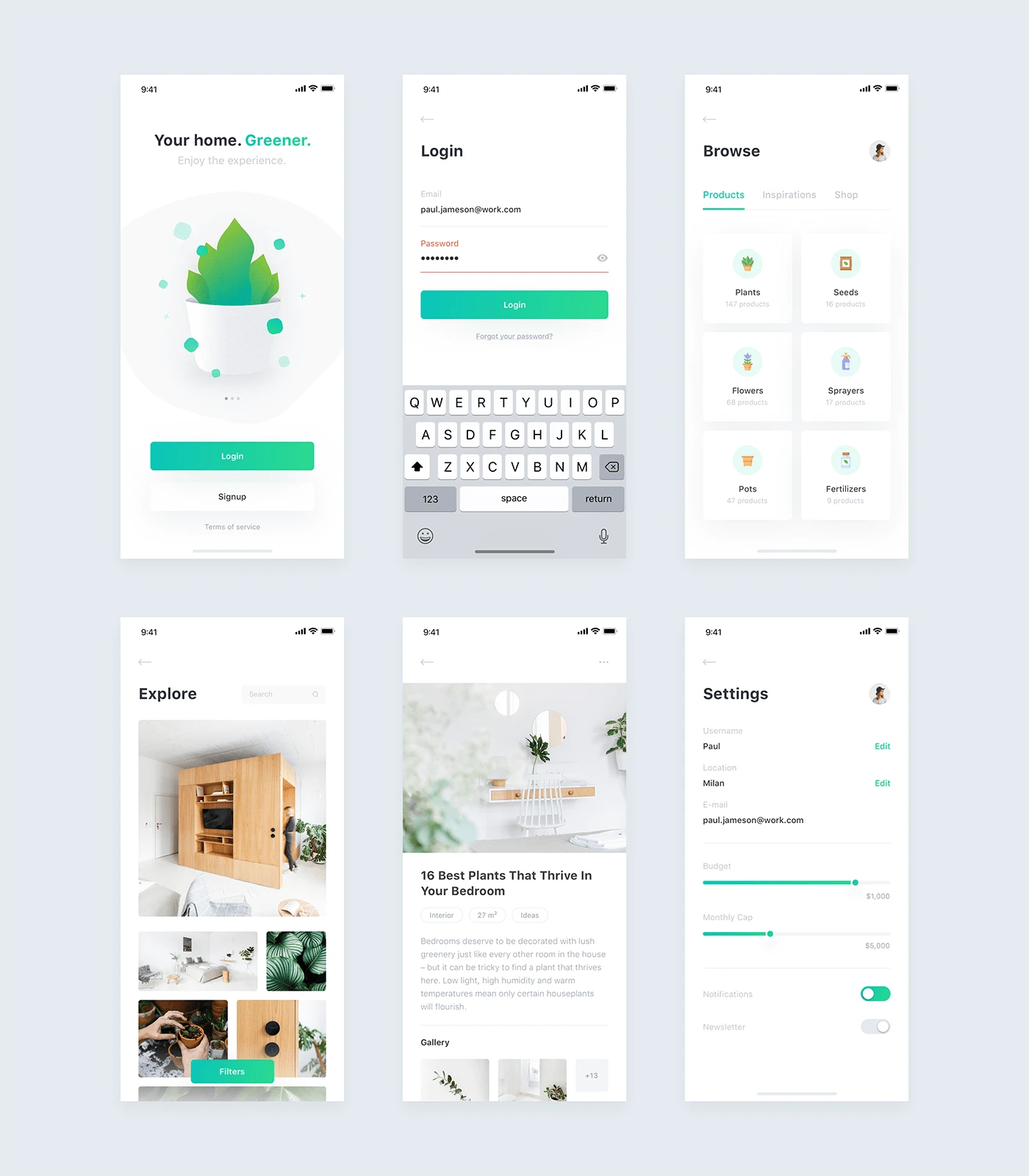 Plant UI Kit - 1