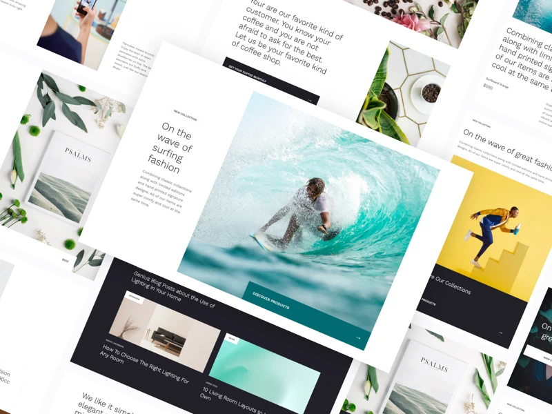 Prospero - Ecommerce UI Kit for Webflow freebie preview