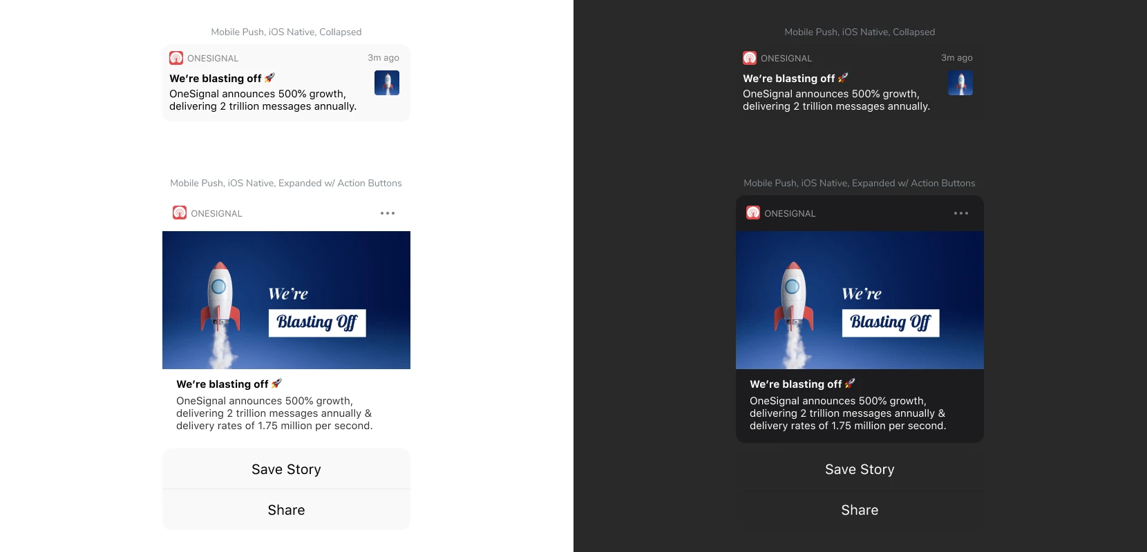 Push Notification Free UI Kit for Figma - 1