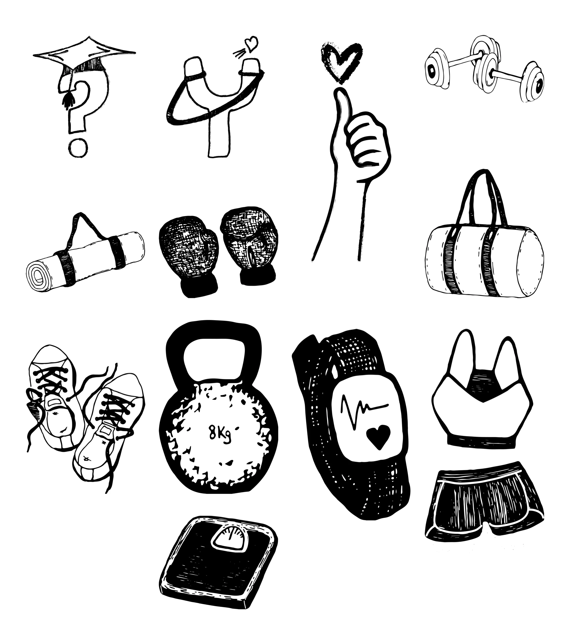 Skribbl Free Illustrations - 2