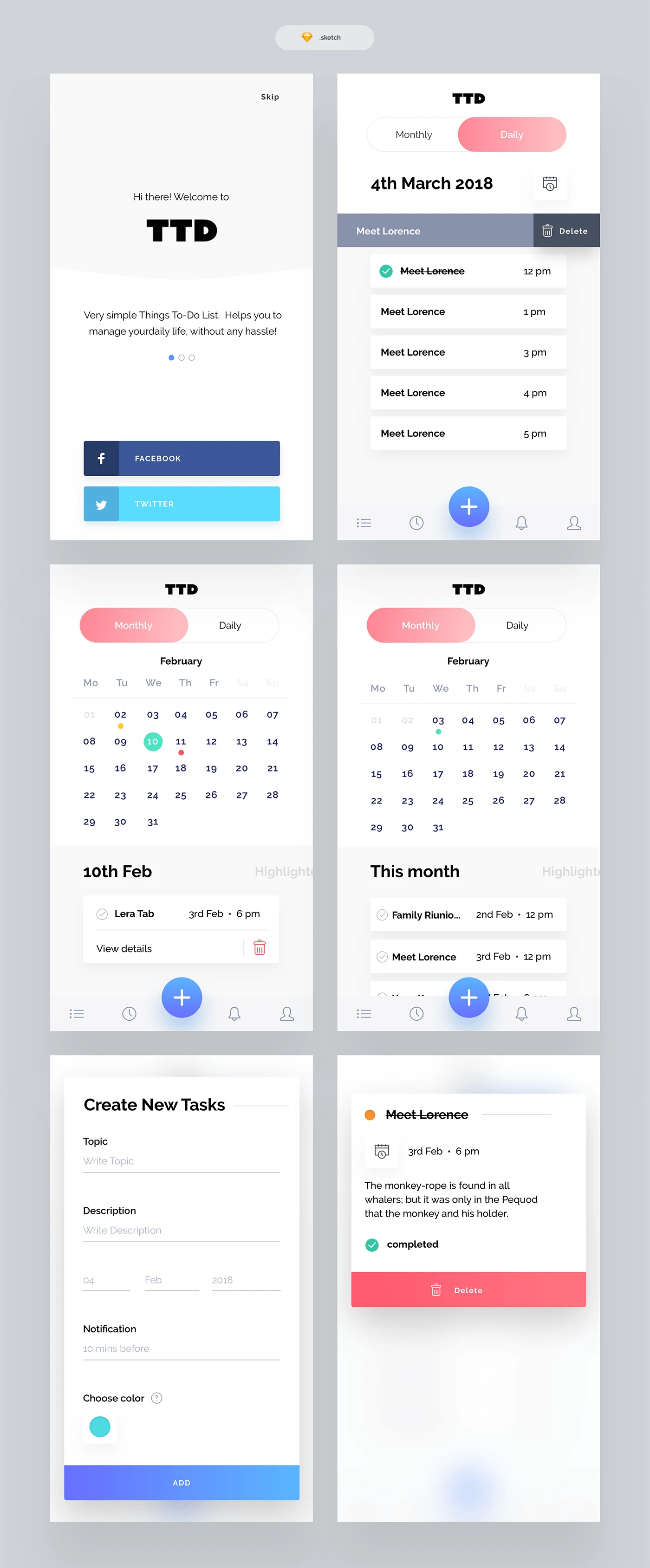 To Do List App Freebie - 1
