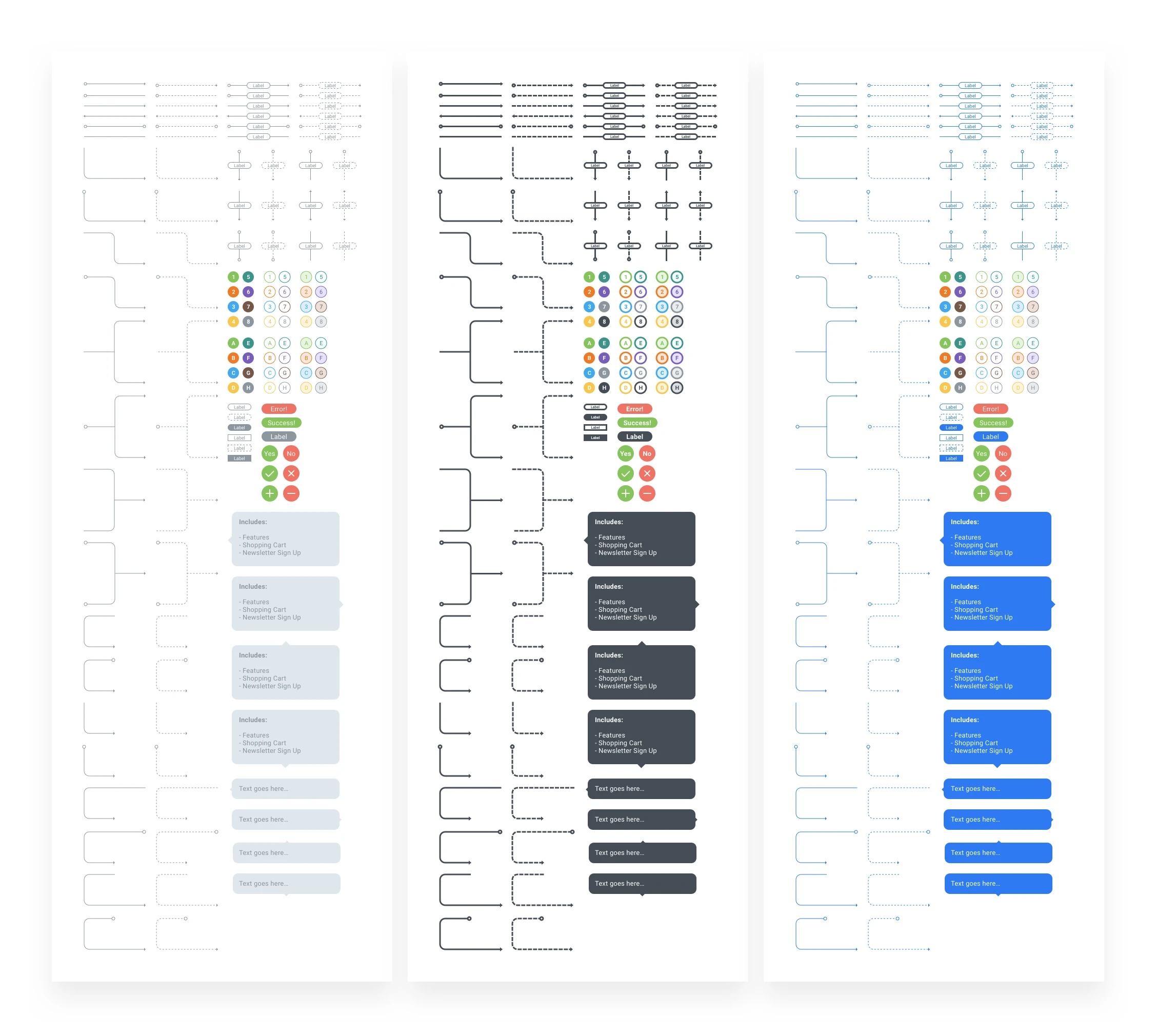 Flowchart Kit for Sketch / Figma - 2