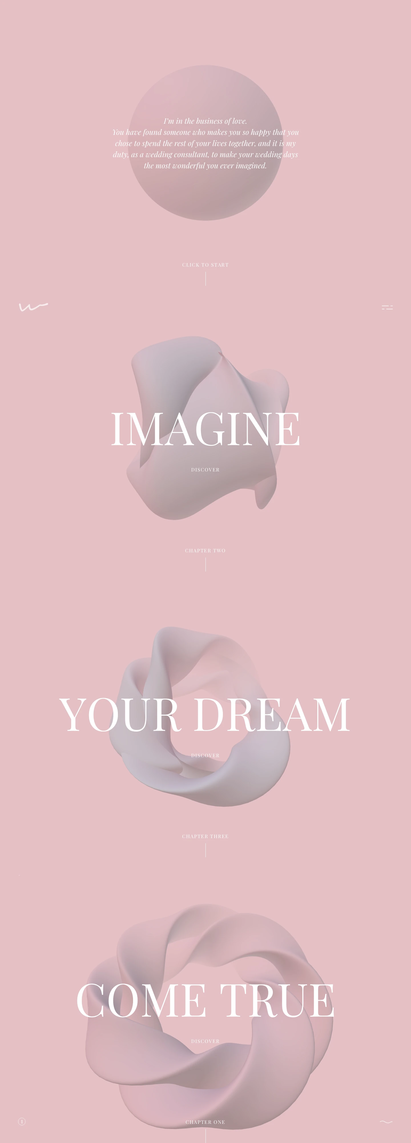Alessandra Zanghi Studio Landing Page Example: Destination Wedding Consultant Alessandra Zanghi is here to organize your personalized, exclusive wedding on Lake Garda.