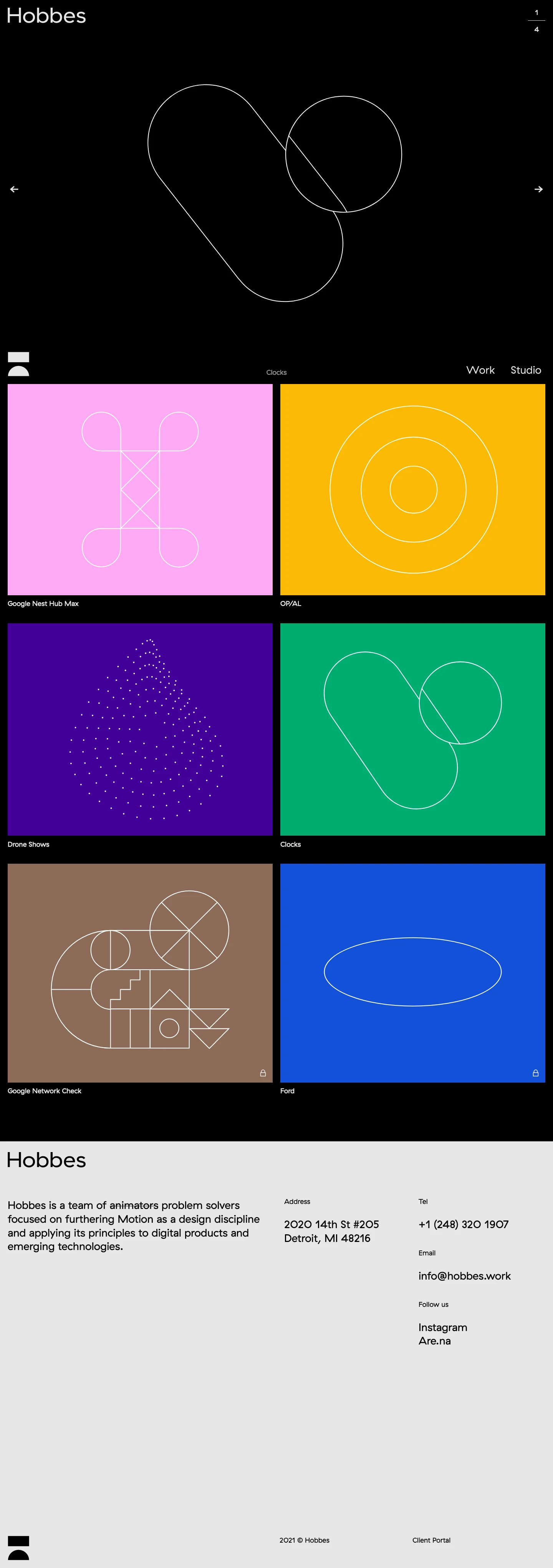 Hobbes Landing Page Example: Hobbes is a team of problem solvers focused on furthering. Motion as a design discipline and applying its principles to digital products and emerging technologies.