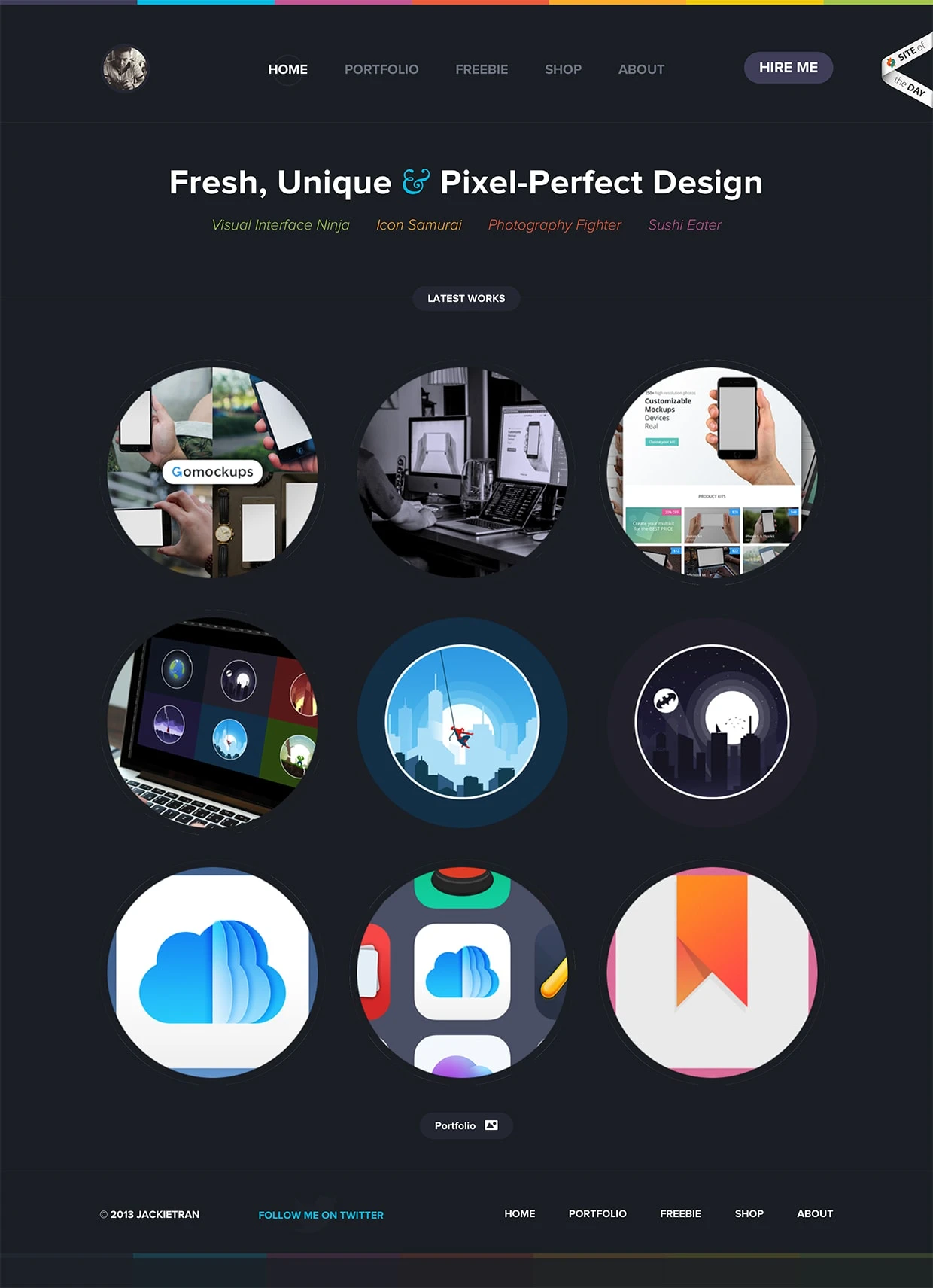 Jackie Tran Anh Landing Page Example: Jackie Tran is a Czech - Viet Visual Designer & Photographer based in Prague.